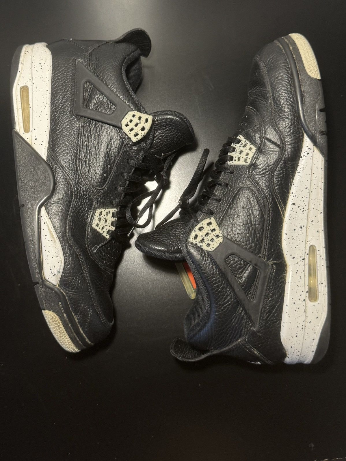 Jordan Brand Air Jordan 4 Retro LS Oreo 11.5 2015 Size US 11.5 / EU 44-45 - 6 Thumbnail