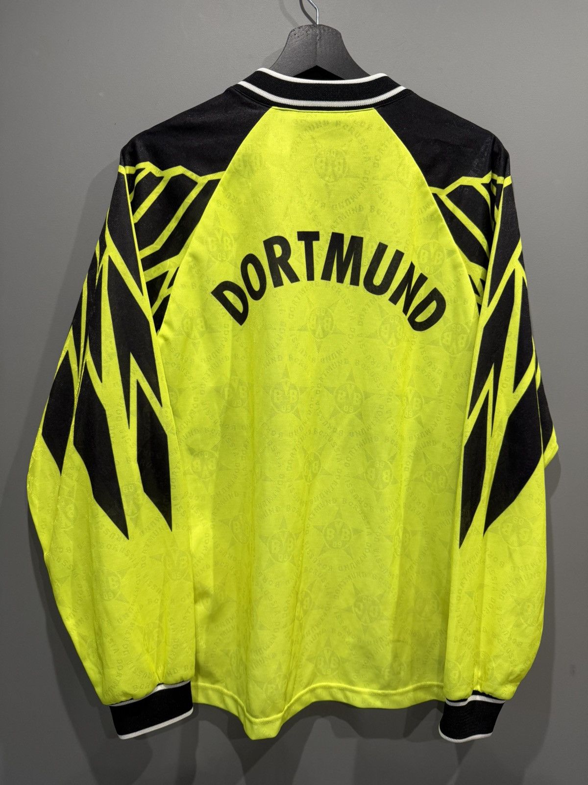 Nike Borussia Dortmund BVB 1994 1995 long sleeve Size US L / EU 52-54 / 3 - 2 Thumbnail