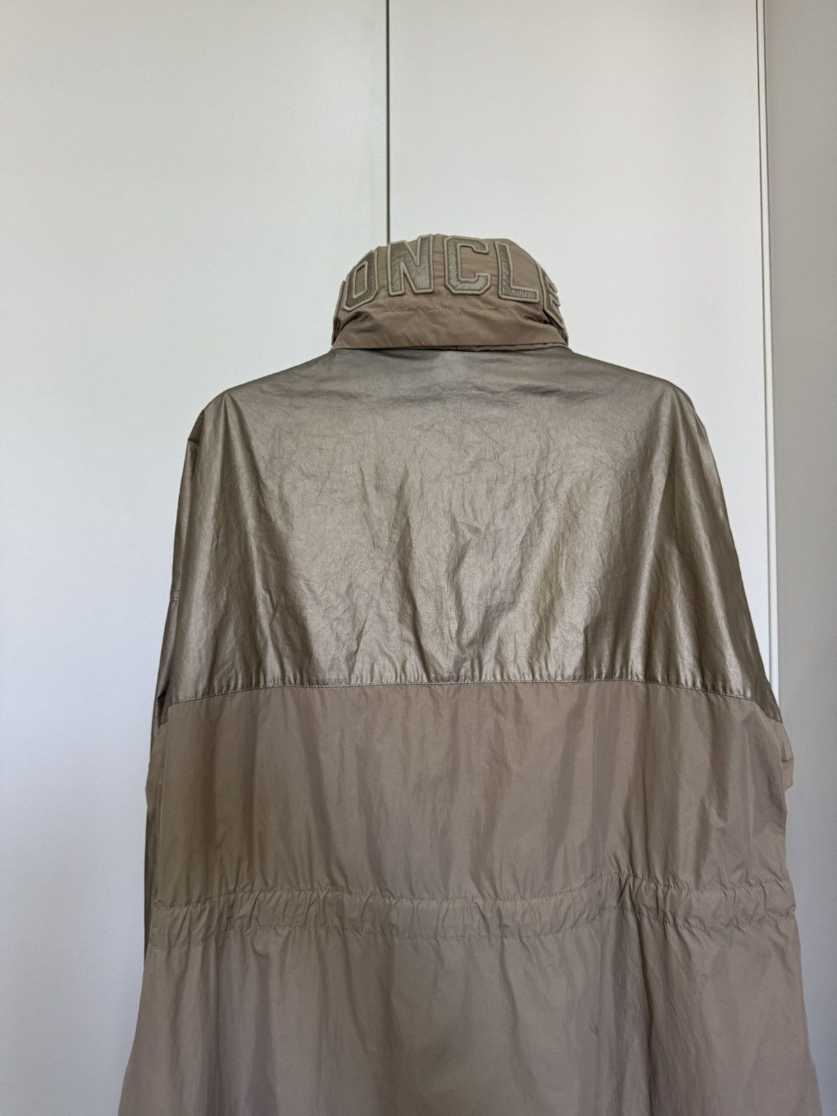 Moncler Moncler Bronze Giubbotto Brown Polyamide Long Coat Size L / US 10 / IT 46 - 6 Thumbnail