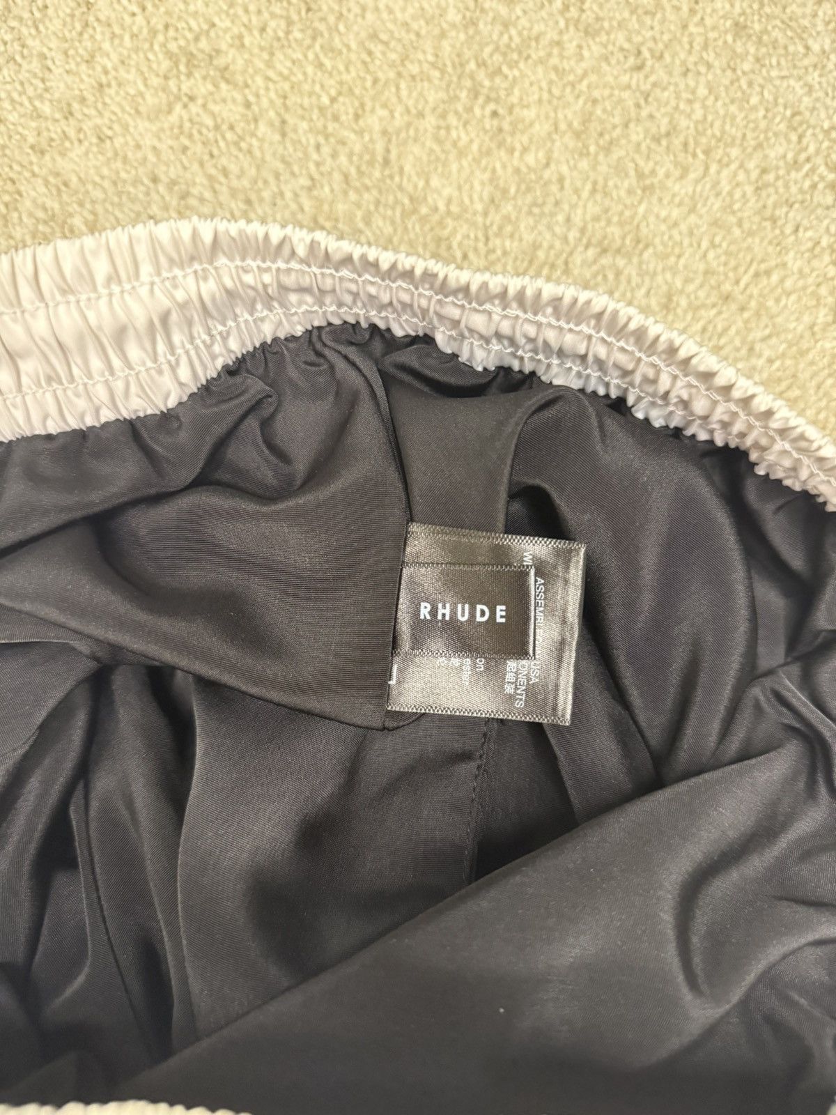 Rhude Rhude Side Logo Shorts Size US 32 / EU 48 - 6 Thumbnail