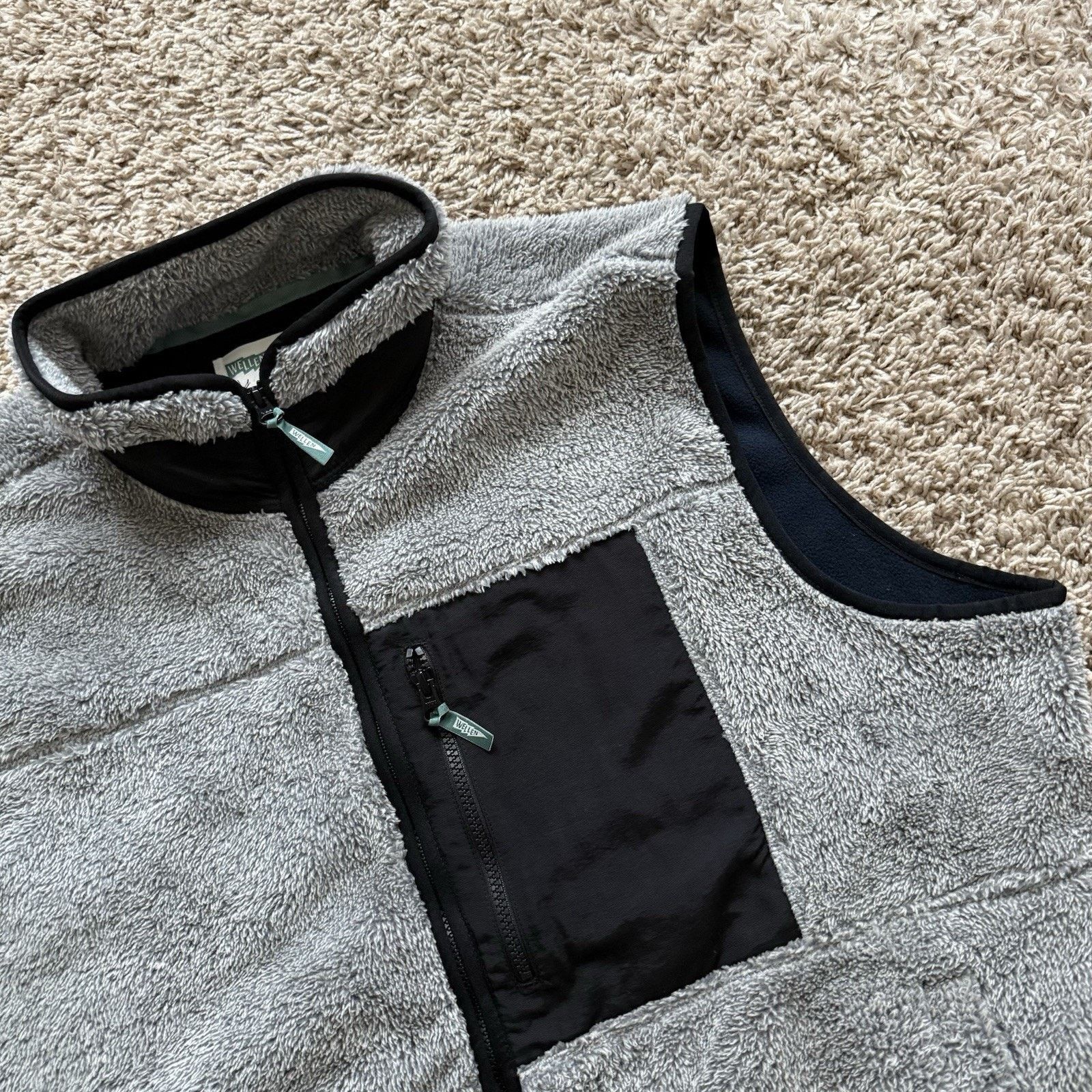 Wellen Surf Wellen Windsurf Fleece Vest Jacket Speckle Grey Size XXL Size US XXL / EU 58 / 5 - 4 Thumbnail