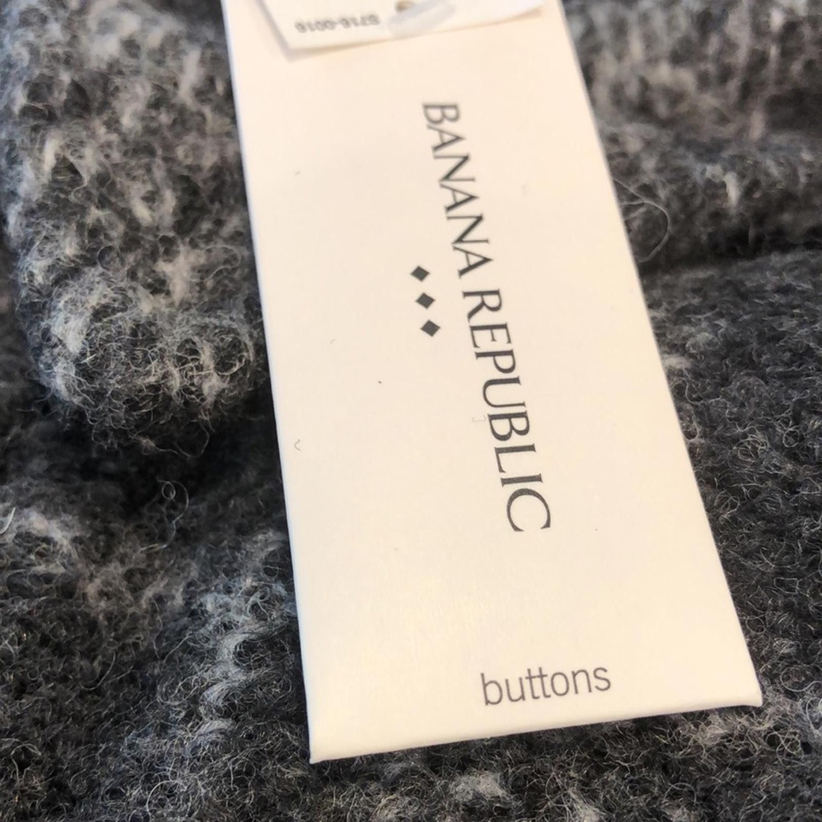 Banana Republic Banana Republic Factory gray wool plaid Shacket SZ Medium Size M / US 6-8 / IT 42-44 - 9 Thumbnail