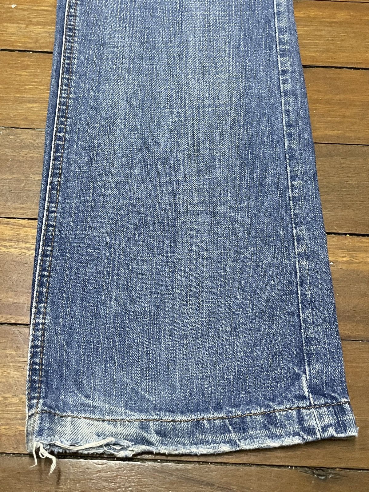 Japanese Brand × Vintage Very Rare Vintage Japanese Brand Karopals Flared Jeans 2000s Size US 28 / EU 44 - 8 Thumbnail