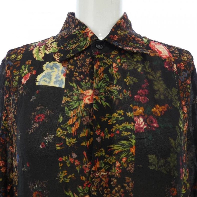 Y's Y's Printed Long Shirt Size XS / US 0-2 / IT 36-38 - 3 Thumbnail