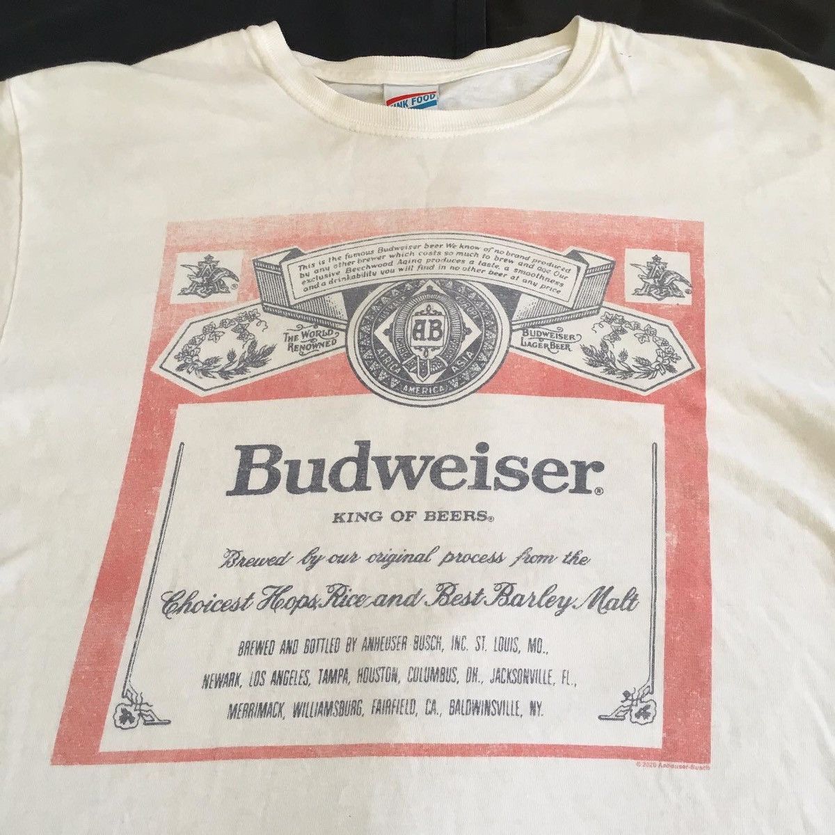 Unsound Rags × Vintage 90’s Budweiser Tee Size US M / EU 48-50 / 2 - 2 Thumbnail