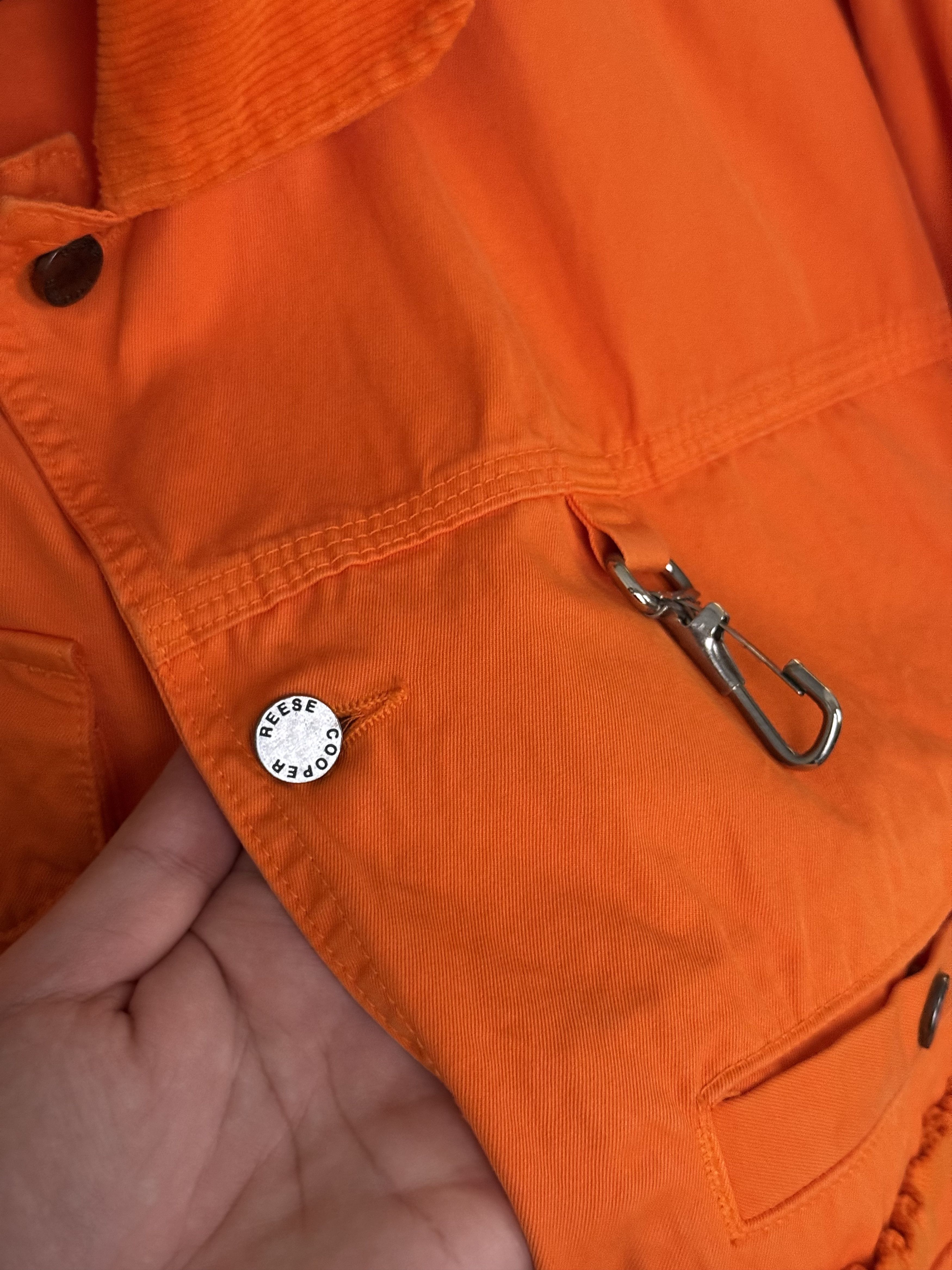 Reese Cooper Reece Cooper Orange Work Chore Coat Size US M / EU 48-50 / 2 - 4 Thumbnail