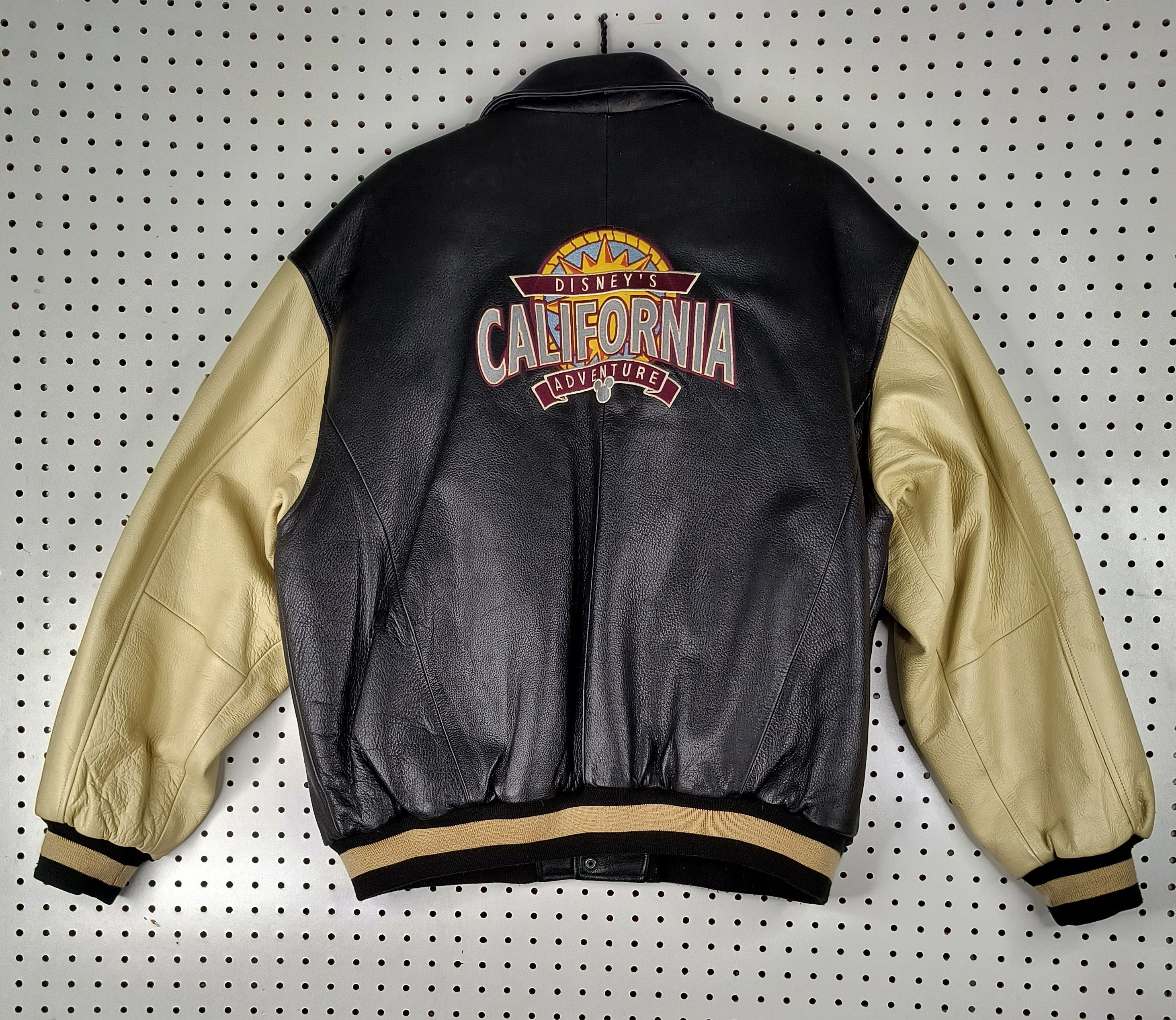 Disney Vintage Y2K Disneyland California adventure leather jacket Size US XL / EU 56 / 4 - 2 Thumbnail