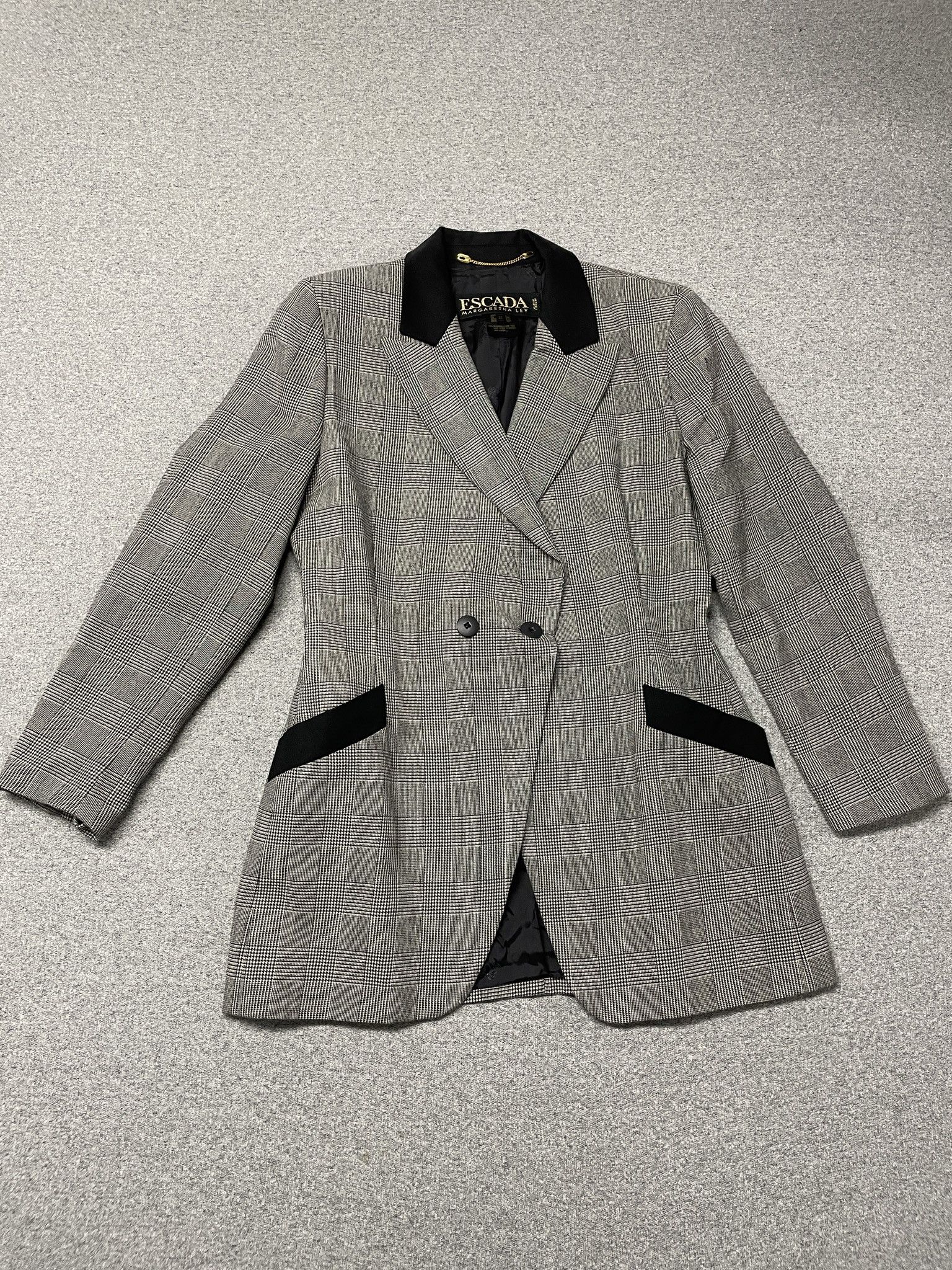 Escada Vintage 80s Escada Women's Blazer Size XS / US 0-2 / IT 36-38 - 3 Thumbnail