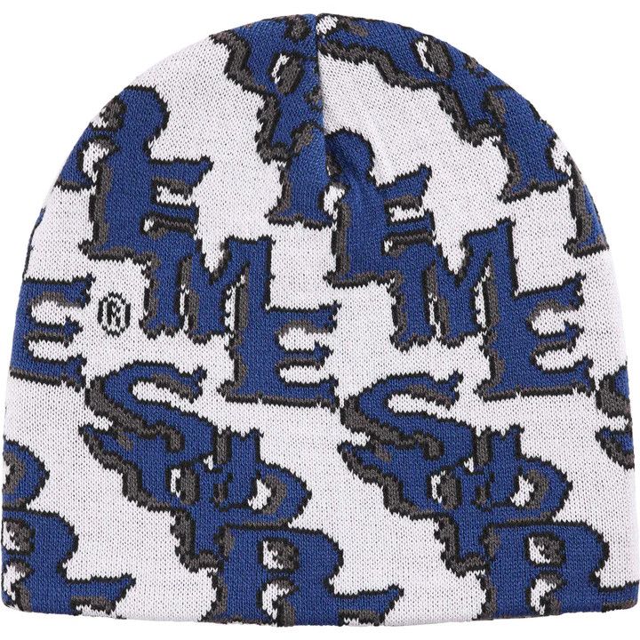 Supreme Supreme Slanted Gothic Outline Beanie SS26 Black Size ONE SIZE - 1 Preview