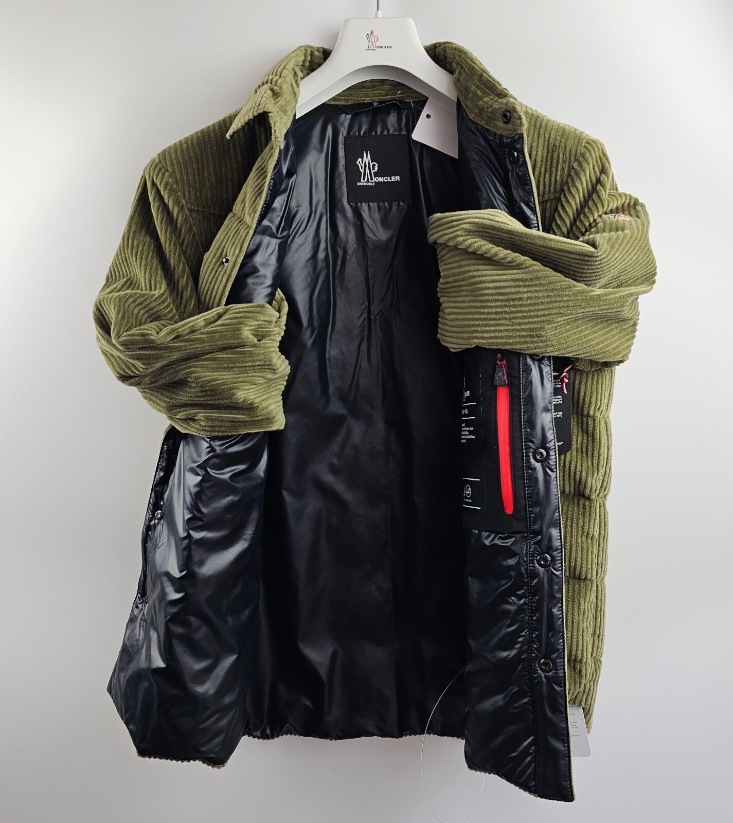 MONCLER GRENOBLE Gelt $1690 Men's Green Down Jacket New 4