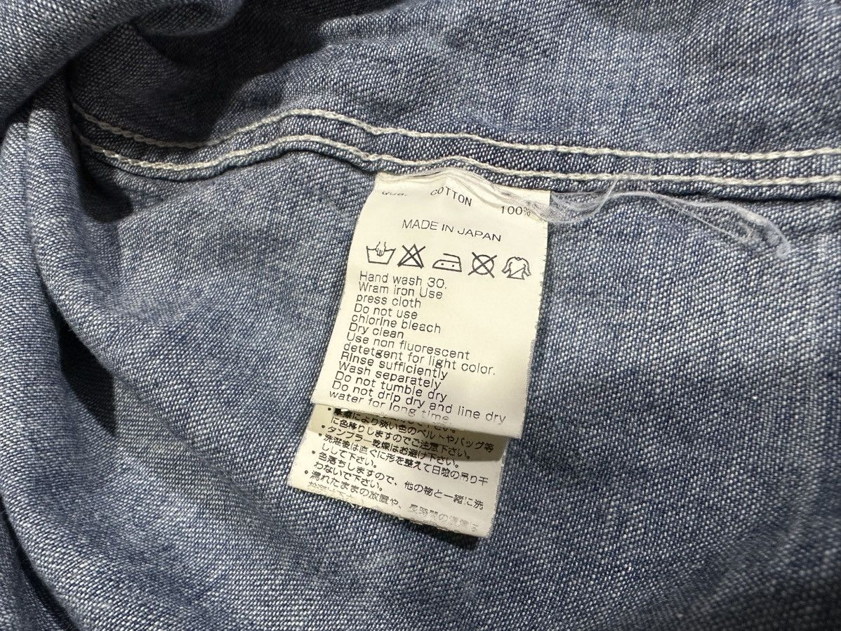 🔥Archived Vanquish x Fragment Design Denim Western Shirt