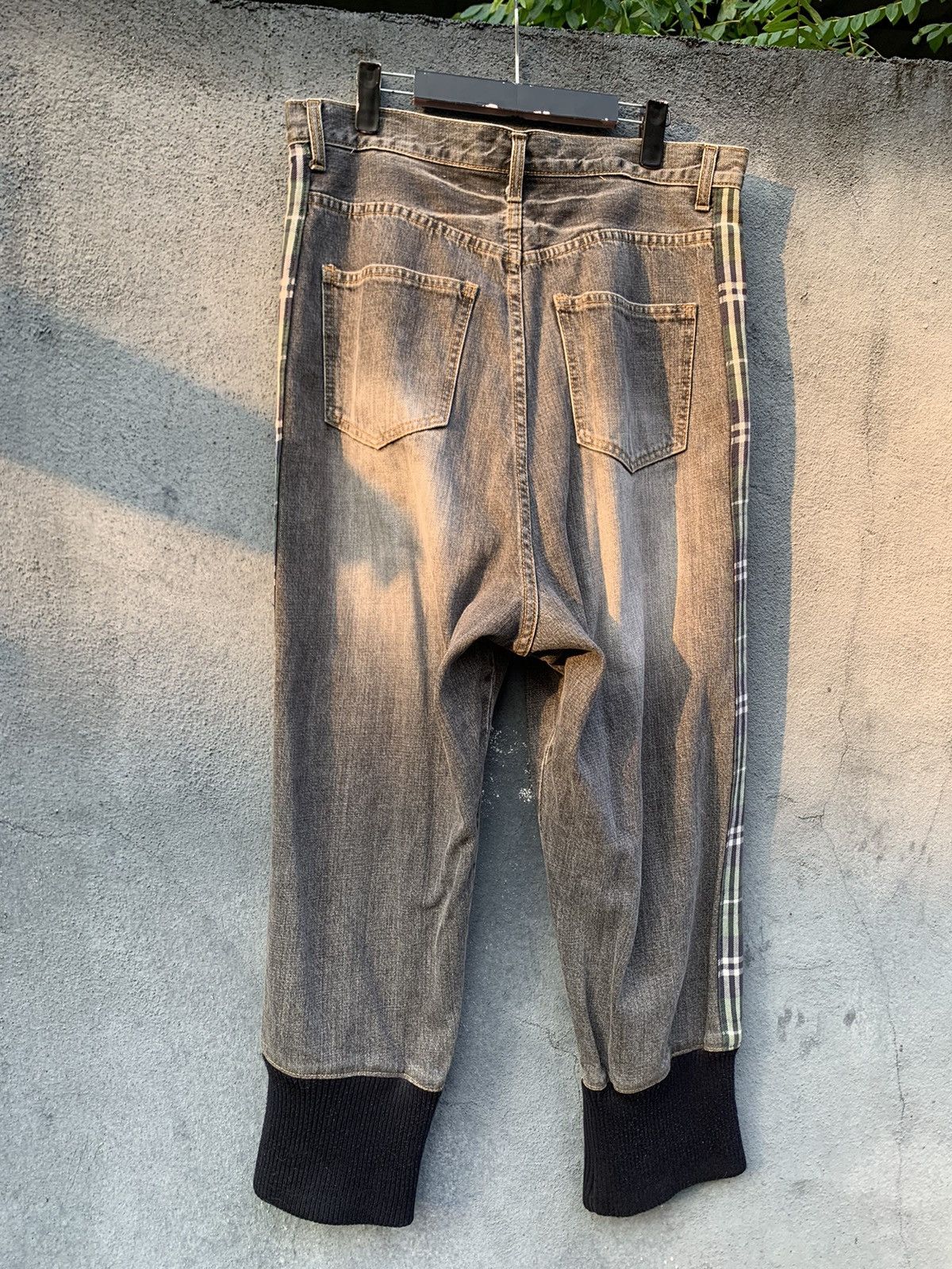 Vintage 👹Vintage Washed Faded Y2k Baggy Jogger Jeans Size US 32 / EU 48 - 15 Thumbnail