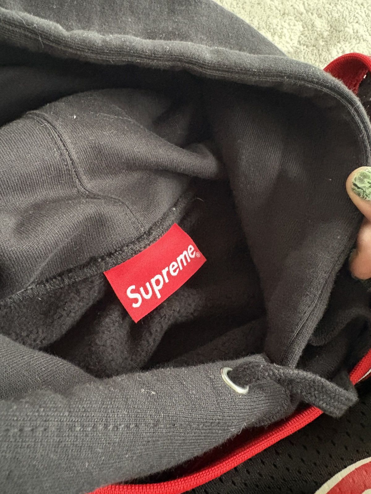 Supreme Supreme Basketball Jersey Hooded Sweatshirt SS21 Size US M / EU 48-50 / 2 - 3 Thumbnail