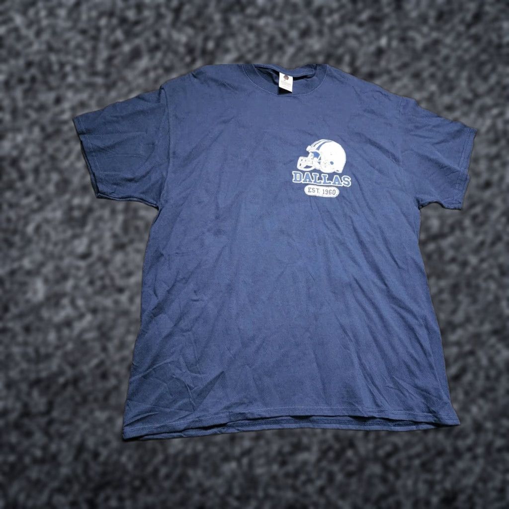 Billionaire Boys Club Vintage Billionaire Boys Club Dallas Cowboys Short Sleeve T-Shirt XL Men Blue 90s Graphic Double-Sided Size US XL / EU 56 / 4 - 1 Thumbnail