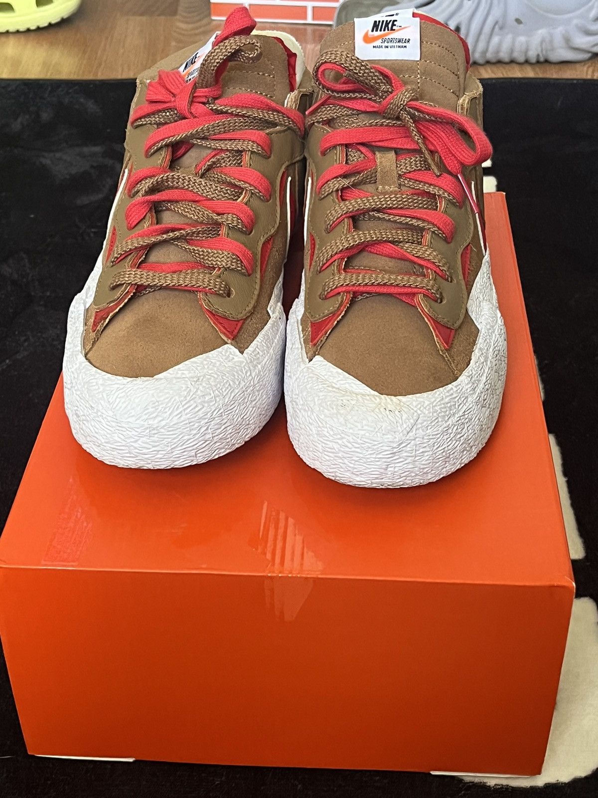 Nike × Sacai Nike Sacai Blazer “British Tan” sz.11 Size US 11.5 / EU 44-45 - 4 Thumbnail