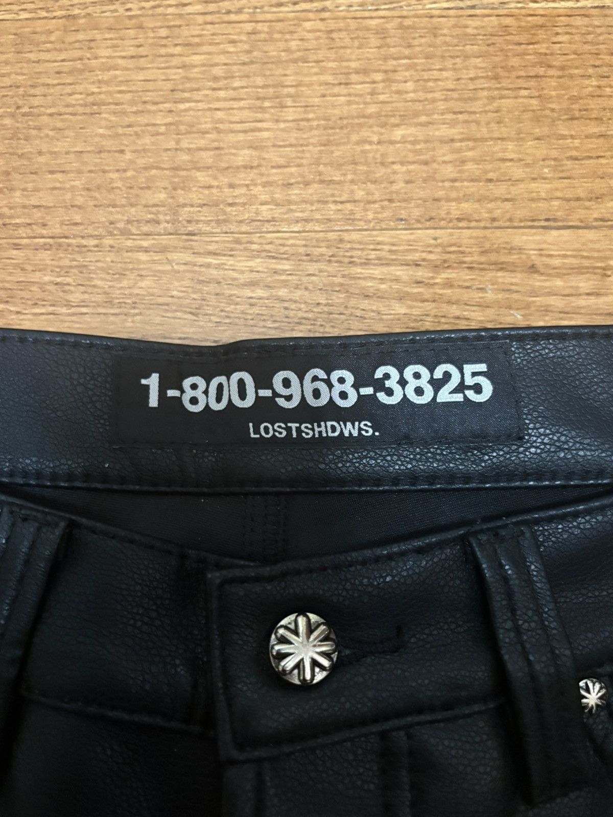 LOSTSHDWS LOSTSHDWS Leather Pants Size US 32 / EU 48 - 6 Thumbnail