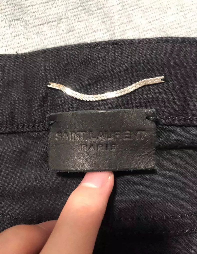 Saint Laurent Paris Saint Laurent 19FW Black D20 Jeans- Size US 28 / EU 44 - 3 Thumbnail