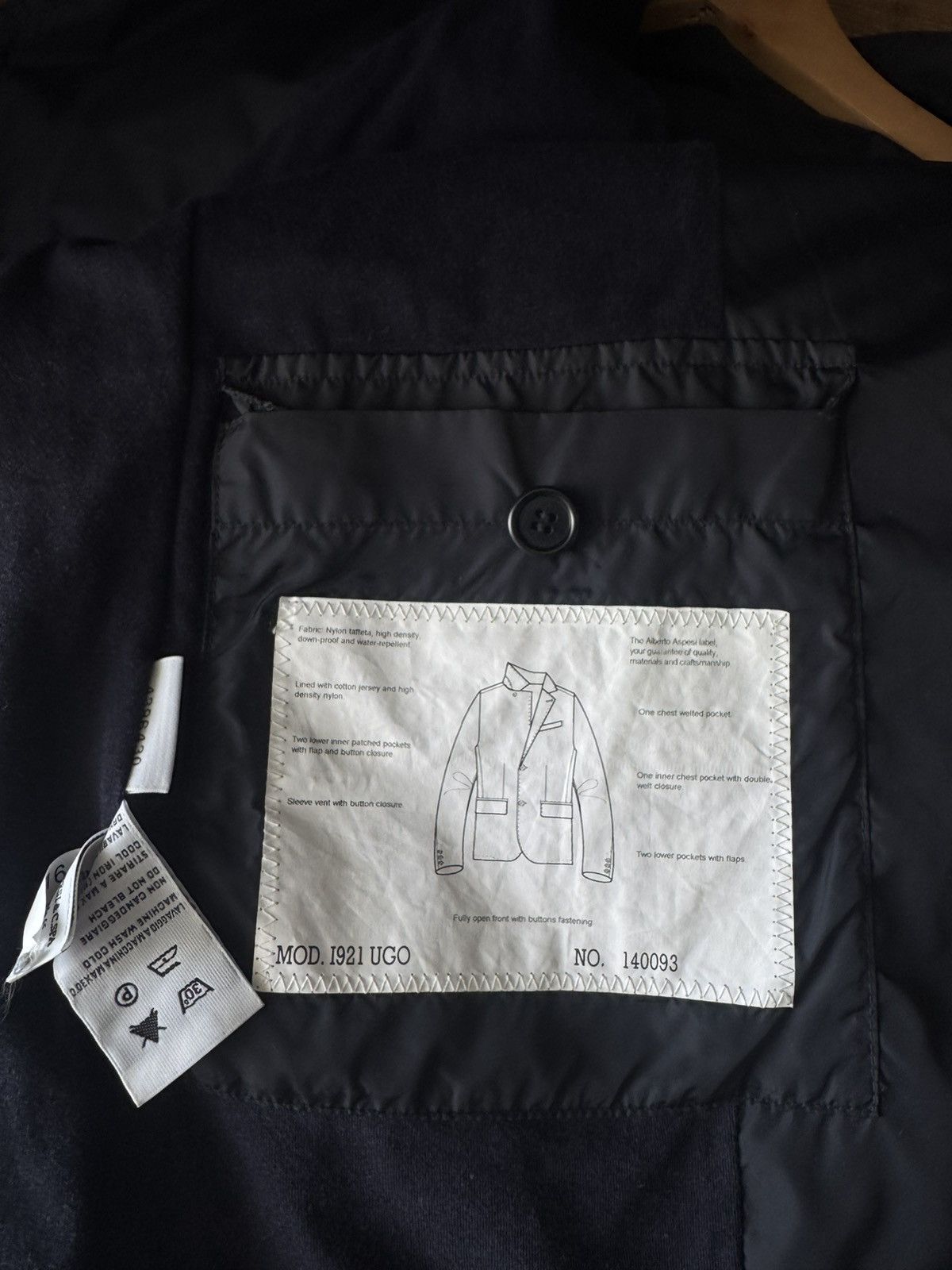 Aspesi Aspesi Nylon Warm Blazer UGO Jacket Size US L / EU 52-54 / 3 - 7 Thumbnail