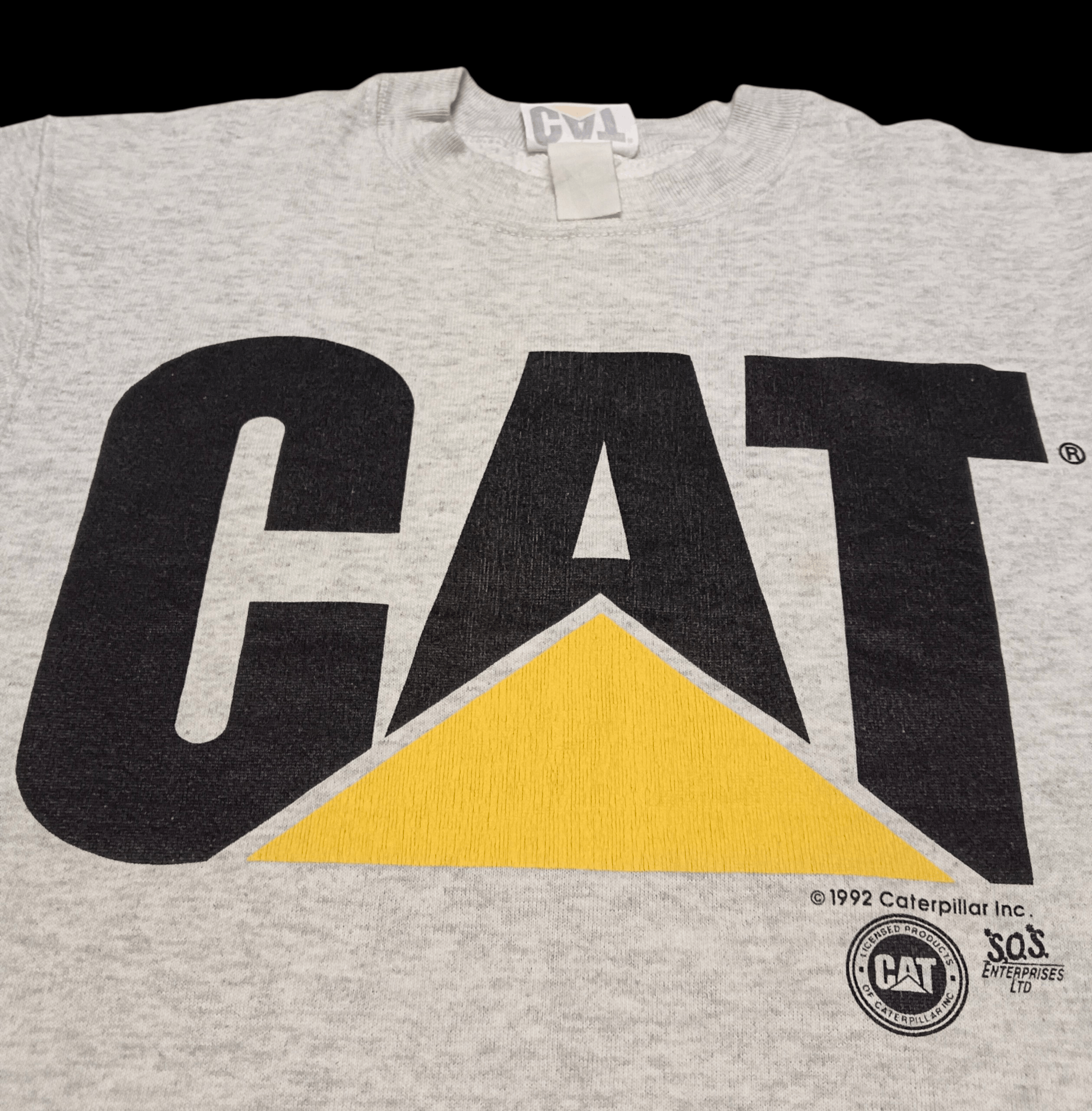 Caterpillar Vintage 90s CAT Caterpillar Sweatshirt Size US S / EU 44-46 / 1 - 4 Thumbnail