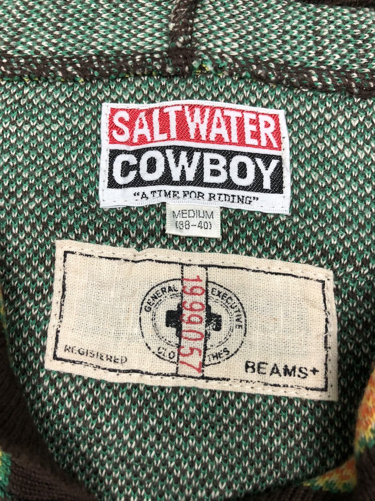 Beams Plus × Beauty Beast × Japanese Brand BEAMS x SALTWATER COWBOY Navajo Size US M / EU 48-50 / 2 - 5 Thumbnail