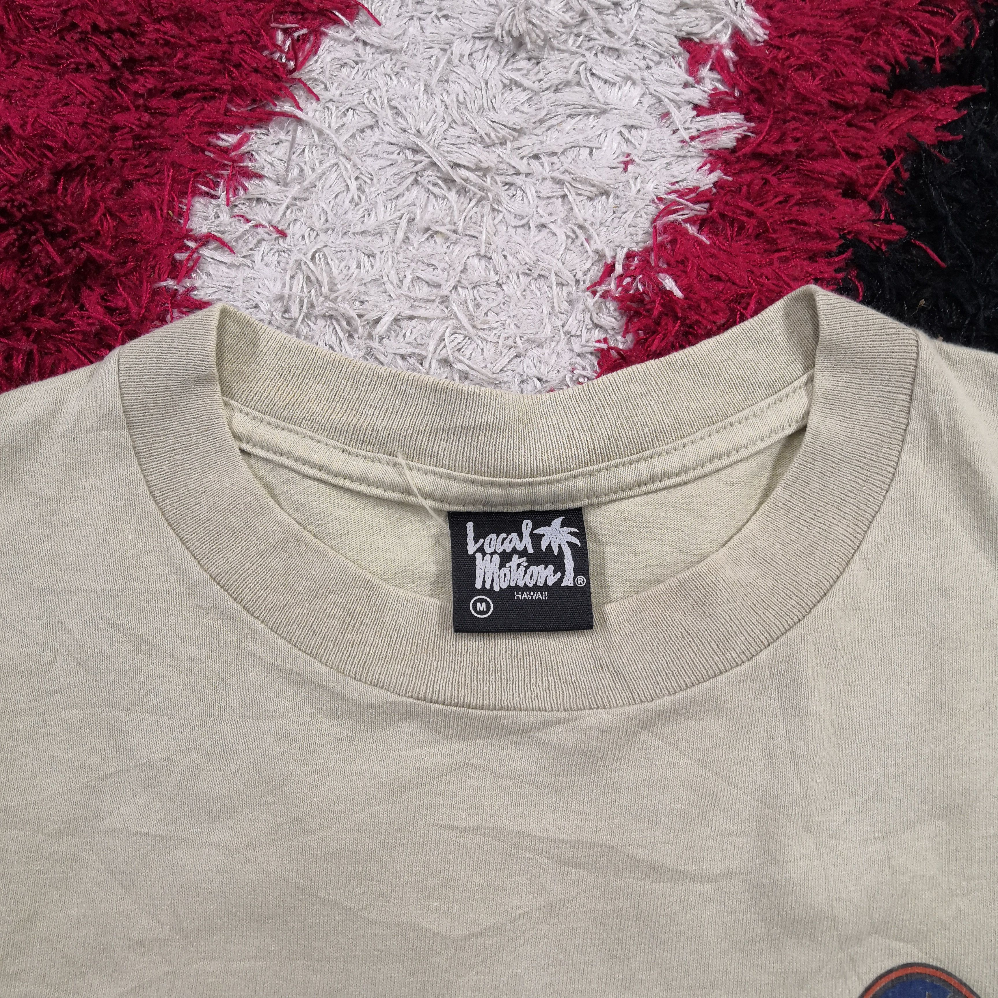 Vintage Vintage 90's Local Motion T-shirt Hawaii Surf Crewneck Tees Size US M / EU 48-50 / 2 - 7 Thumbnail