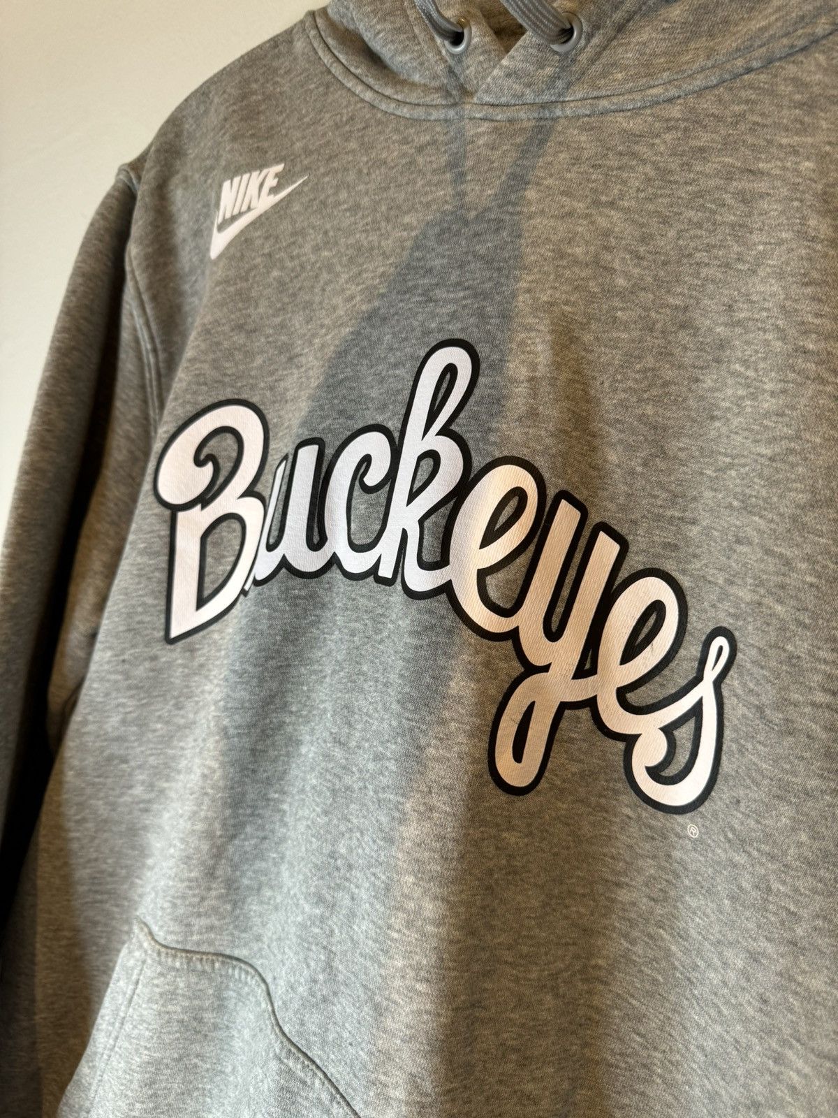 Nike Nike Men's College Retro Ohio State Fleece Hoodie Size L Size US L / EU 52-54 / 3 - 2 Thumbnail