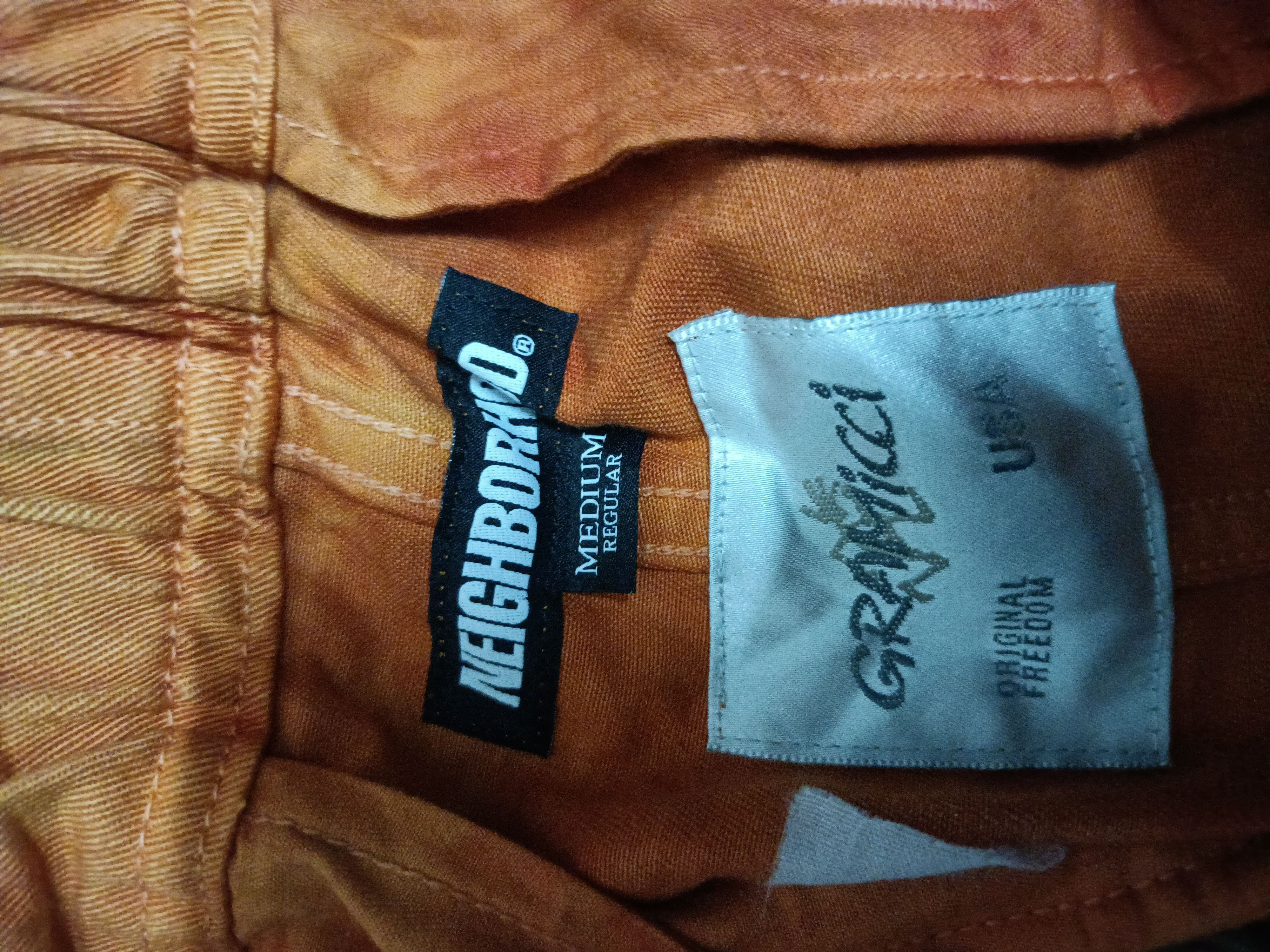 Neighborhood Gramicci Orange Tie-Dye Short Size US 34 / EU 50 - 22 Thumbnail
