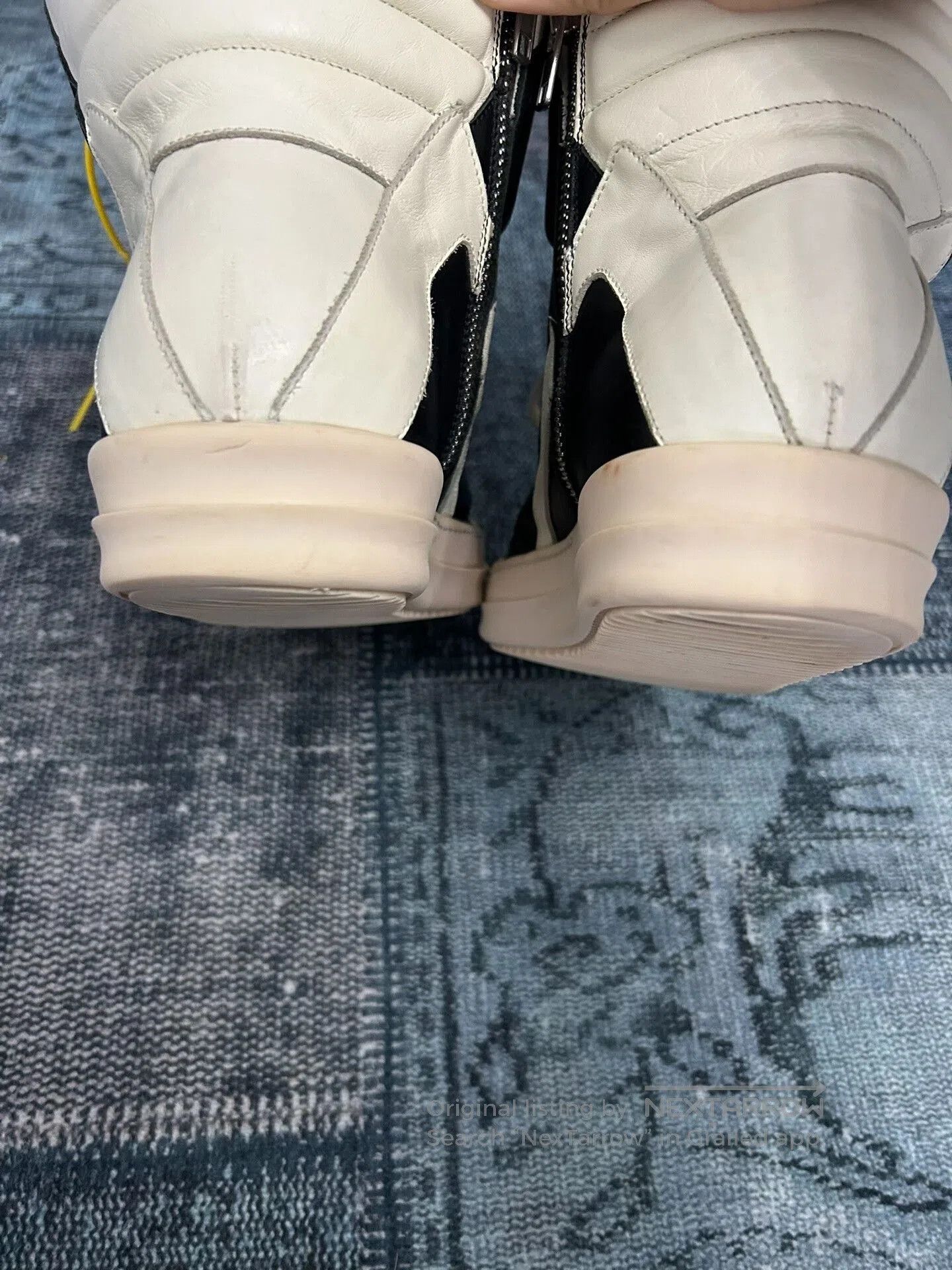 Rick Owens Rick Owens Triangle Sneakers Size 43.5. Size US 10.5 / EU 43-44 - 3 Thumbnail