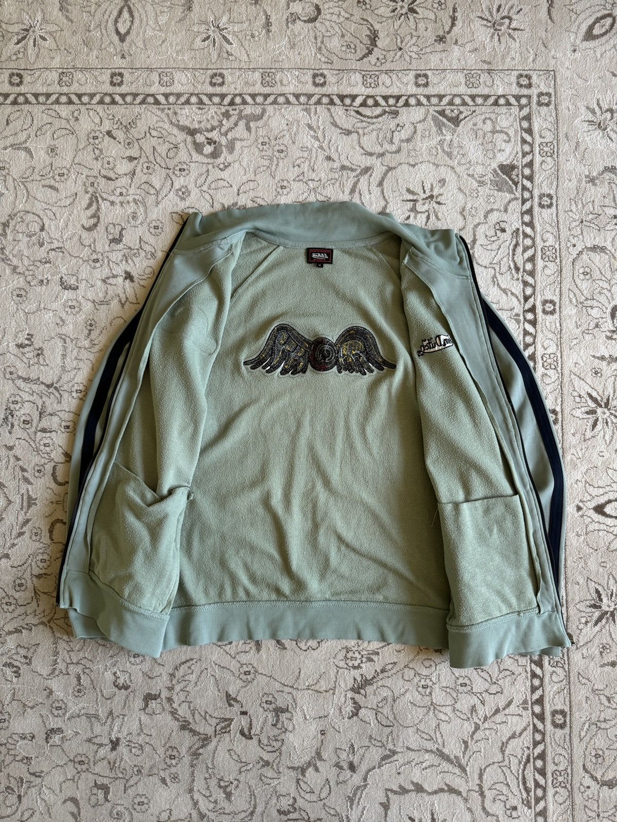 Von Dutch Vintage Von Dutch Multi Logo Zip Track Jacket Y2K Size US M / EU 48-50 / 2 - 8 Thumbnail