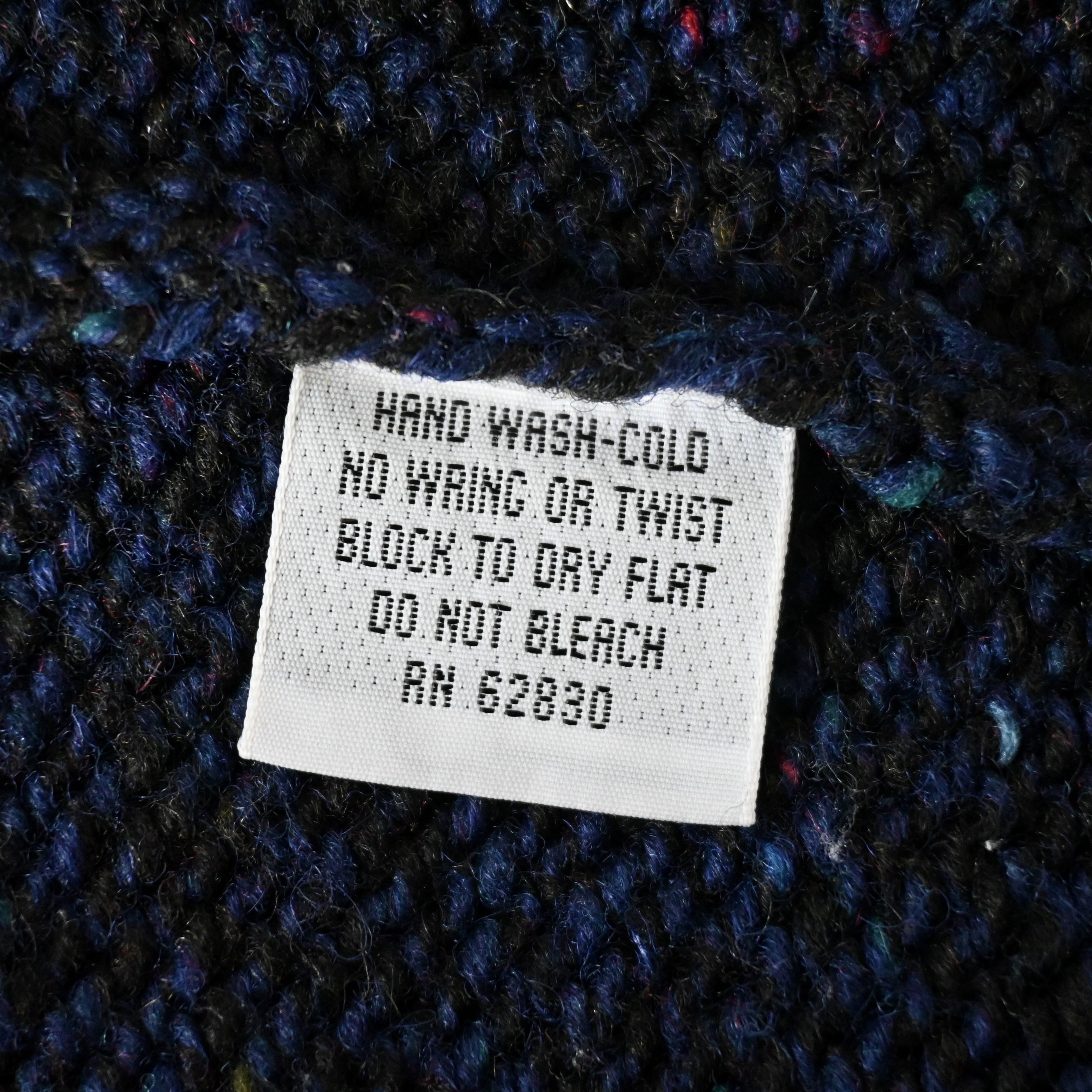 Lands' End Vintage 1990s LAND'S END panel knit sweater, made in Ireland Size US M / EU 48-50 / 2 - 15 Thumbnail