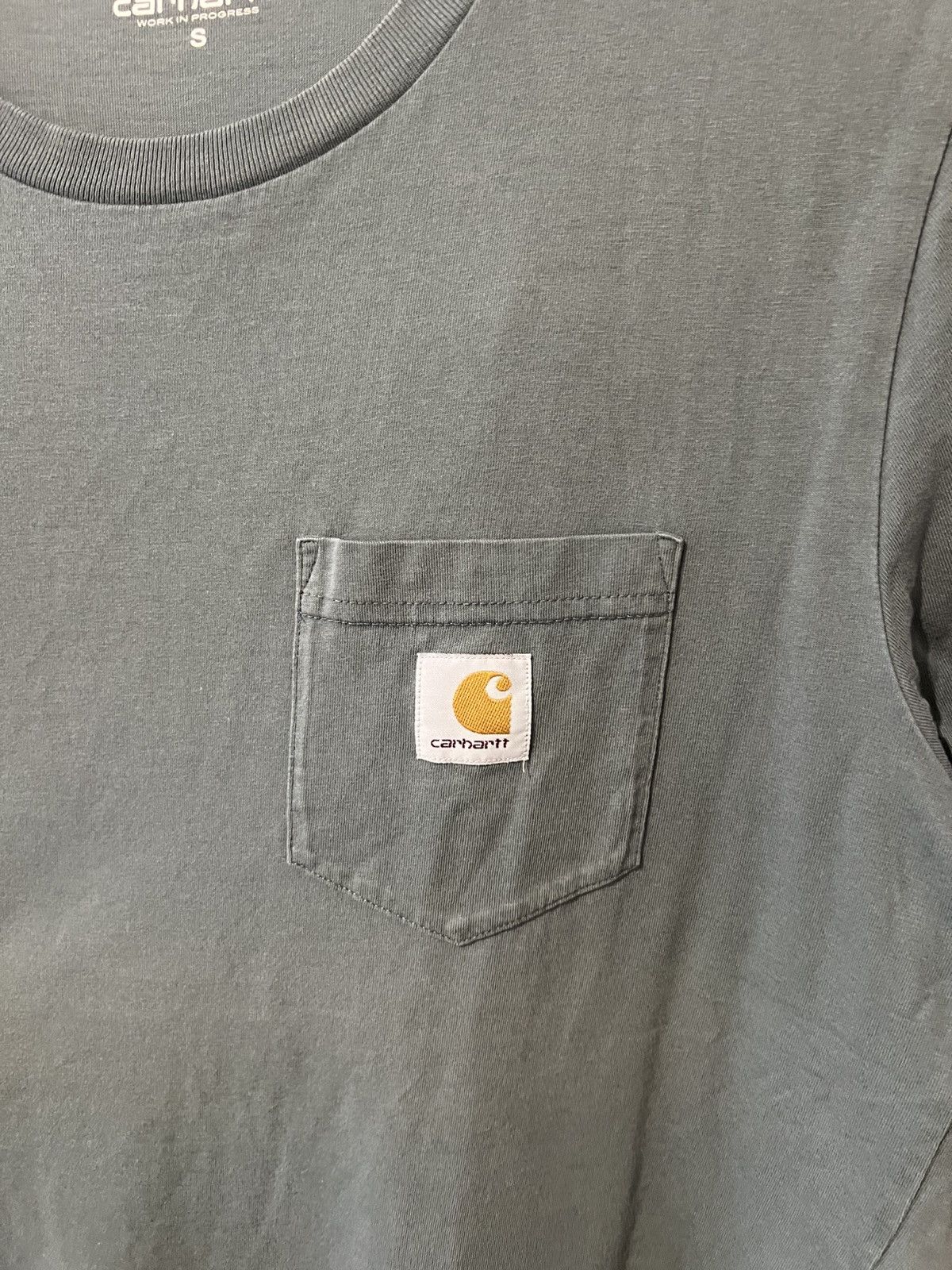 Carhartt VINTAGE CARHARTT POCKET LOGO T-SHIRT GREEN SIZE S HYPE Y2K Size US S / EU 44-46 / 1 - 2 Thumbnail