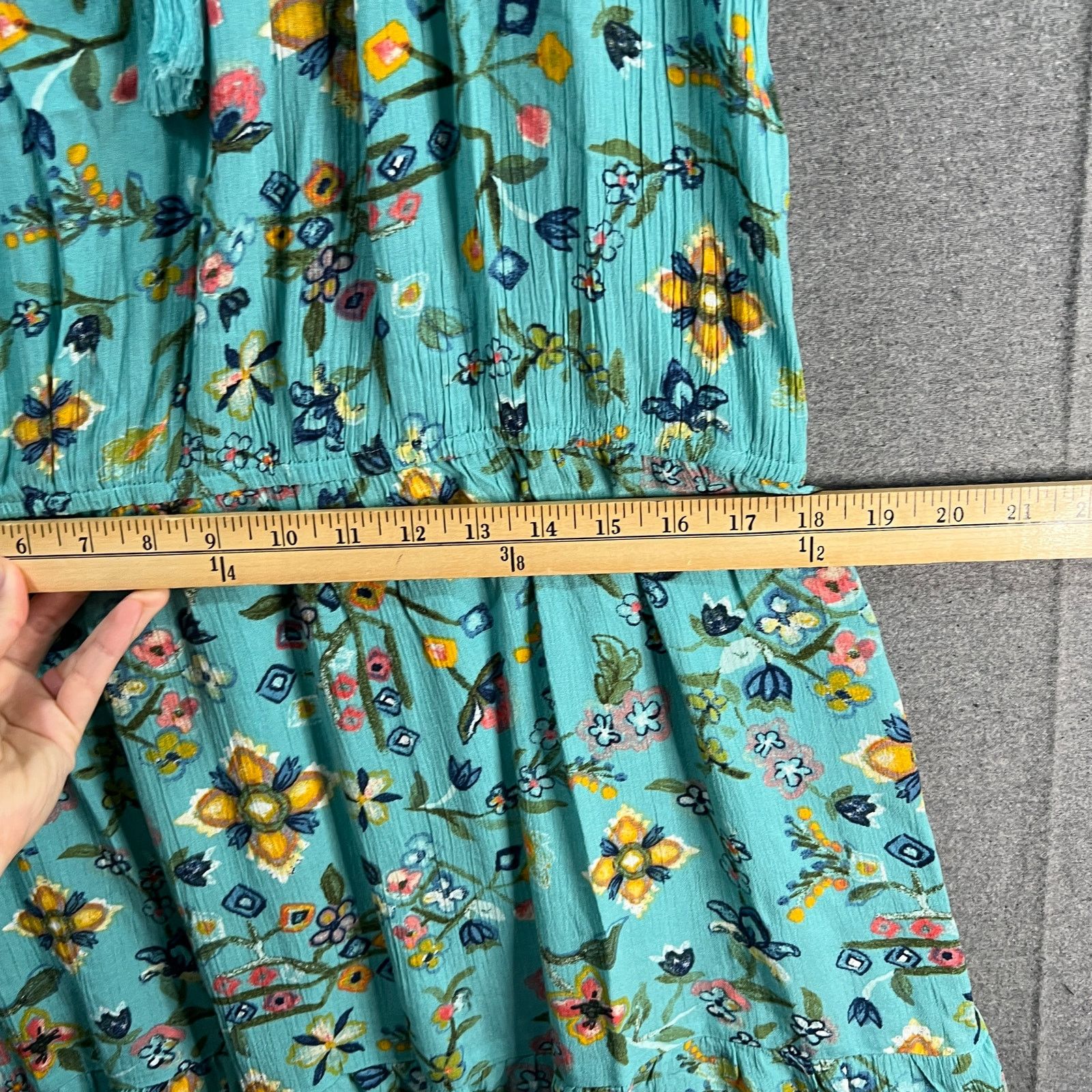 Other Canyon Retreat Petite Flutter Sleeve Dress Size L / US 10 / IT 46 - 8 Thumbnail