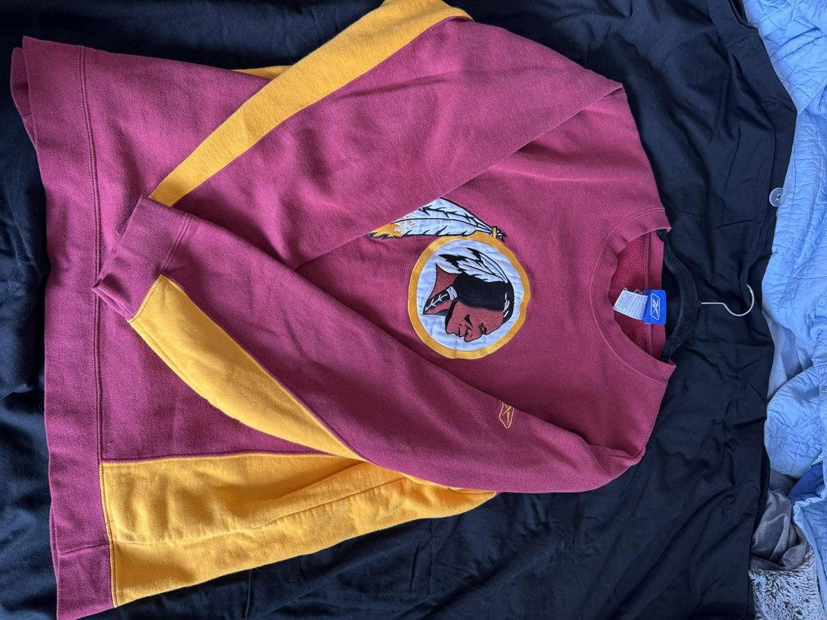Reebok Vintage Reebok NFL Washington Redskins Crewneck Size US XL / EU 56 / 4 - 1 Thumbnail