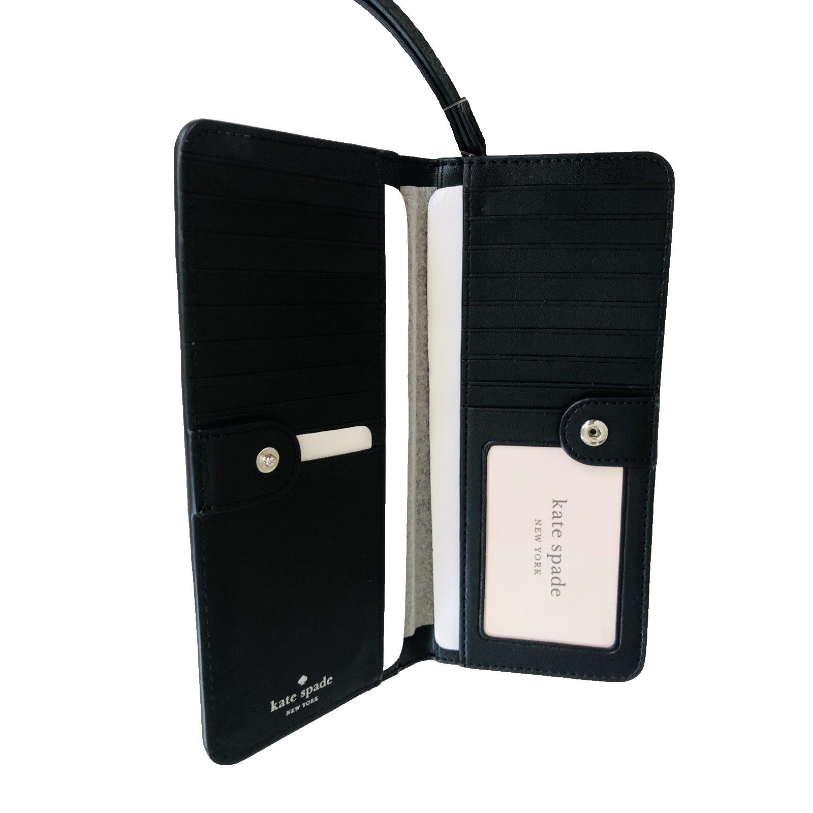 & Other Stories NWT KATE SPADE MANDY SOUTHPORT AVENUE BLACK WRISTLET B000566 Size ONE SIZE - 3 Thumbnail
