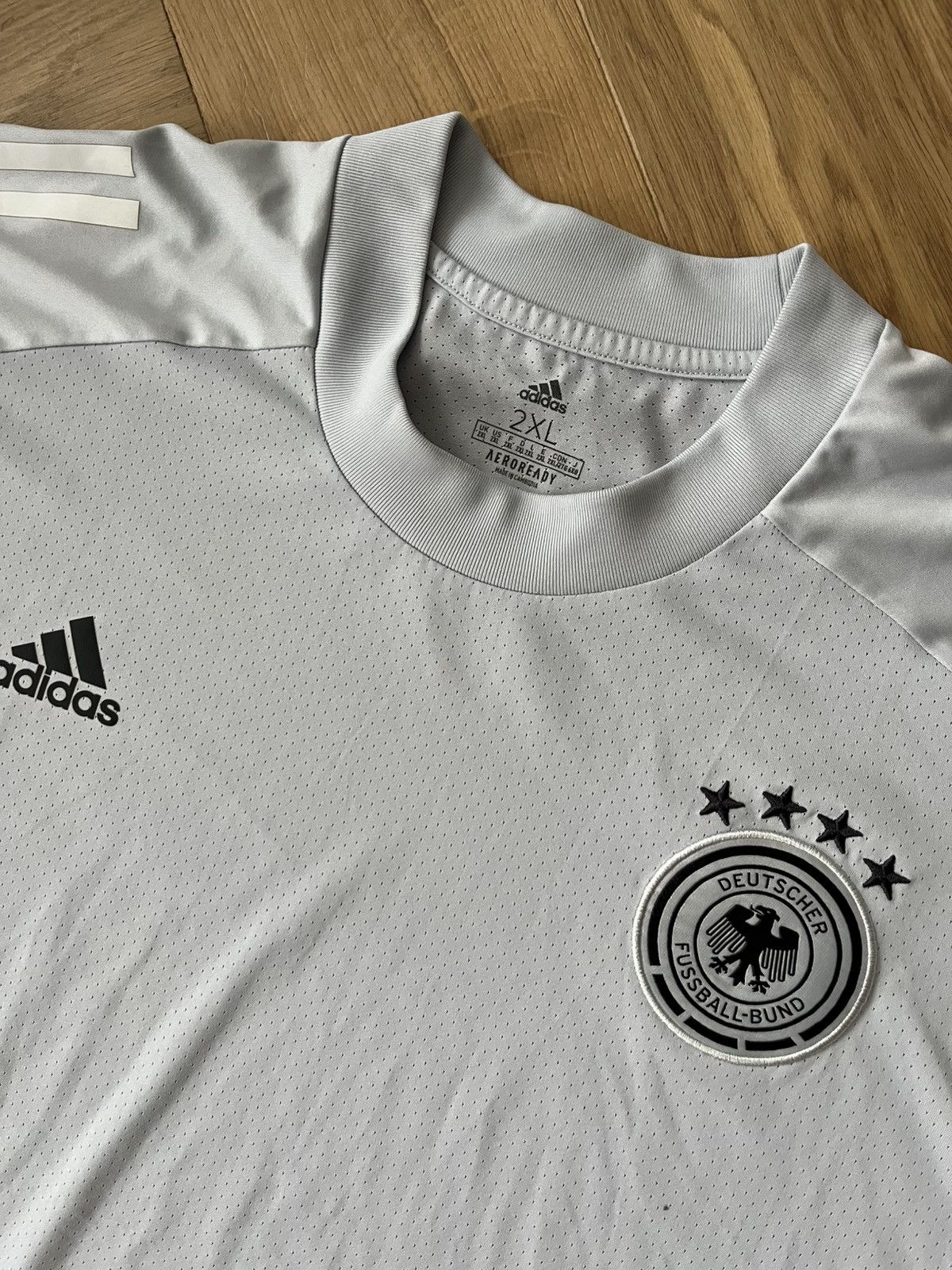 Adidas 2020/21 Germany adidas Training Shirt XXL Size US XXL / EU 58 / 5 - 4 Thumbnail