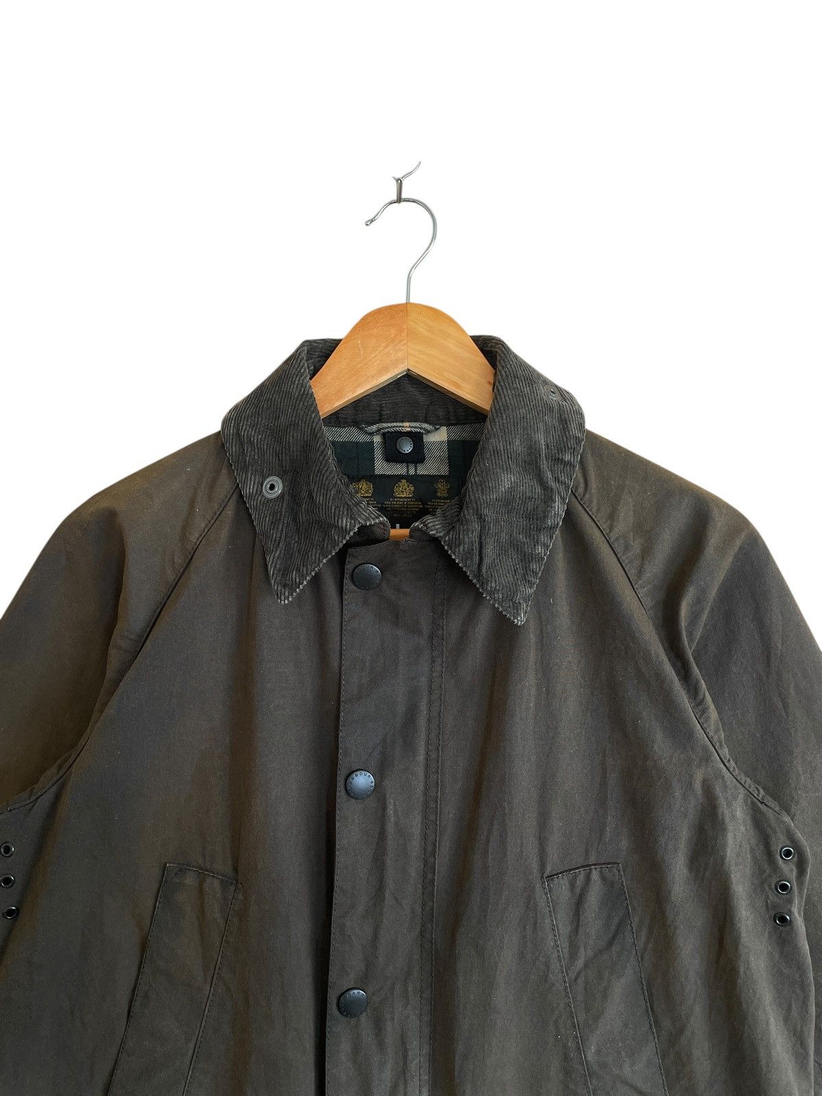 Barbour Very Rare Vintage Brand Barbour Bedale Waxed Jacket 1990s Size US M / EU 48-50 / 2 - 4 Thumbnail