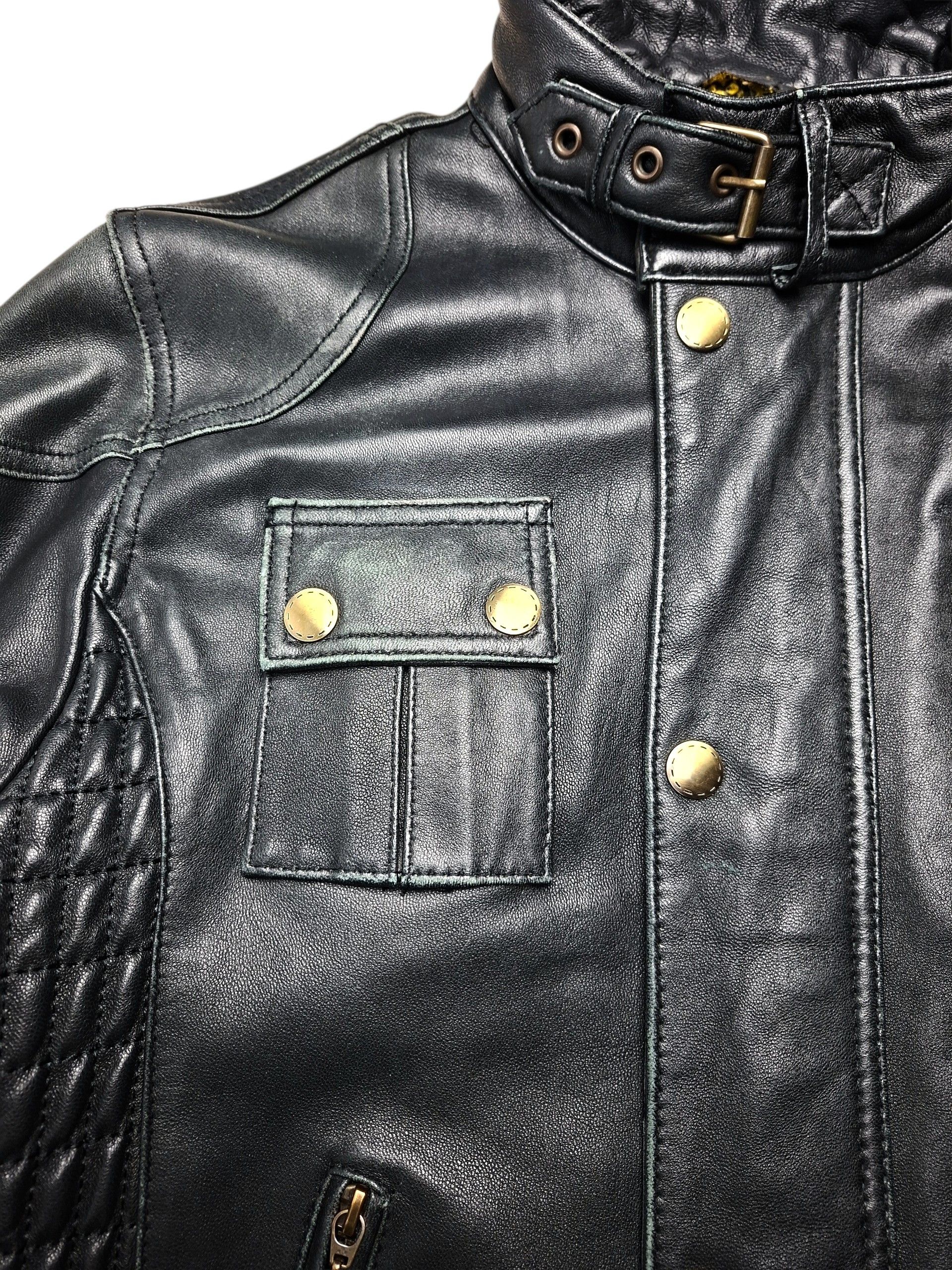 Belstaff Vintage Belstaff Gold Label Nylon Moto Biker Jacket Size L / US 10 / IT 46 - 2 Thumbnail