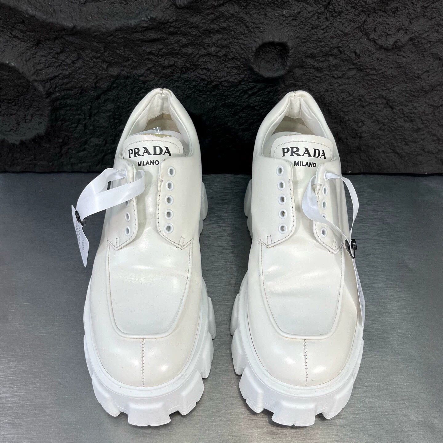 Prada PRADA platform loafers / Size US 6 / IT 36 - 1 Thumbnail