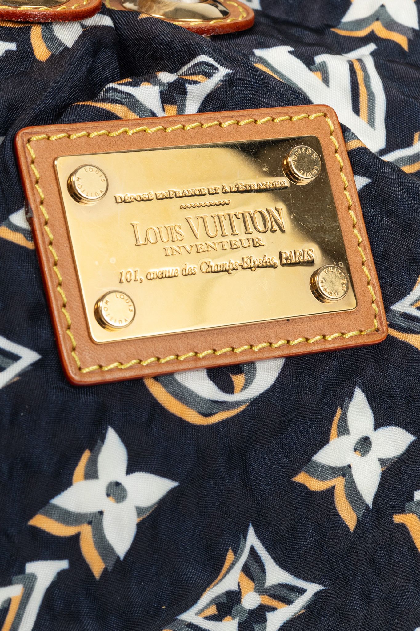 Louis Vuitton Louis Vuitton Bulles MM Navy Monogram Rope-Tassel Hobo Bag Size ONE SIZE - 10 Thumbnail