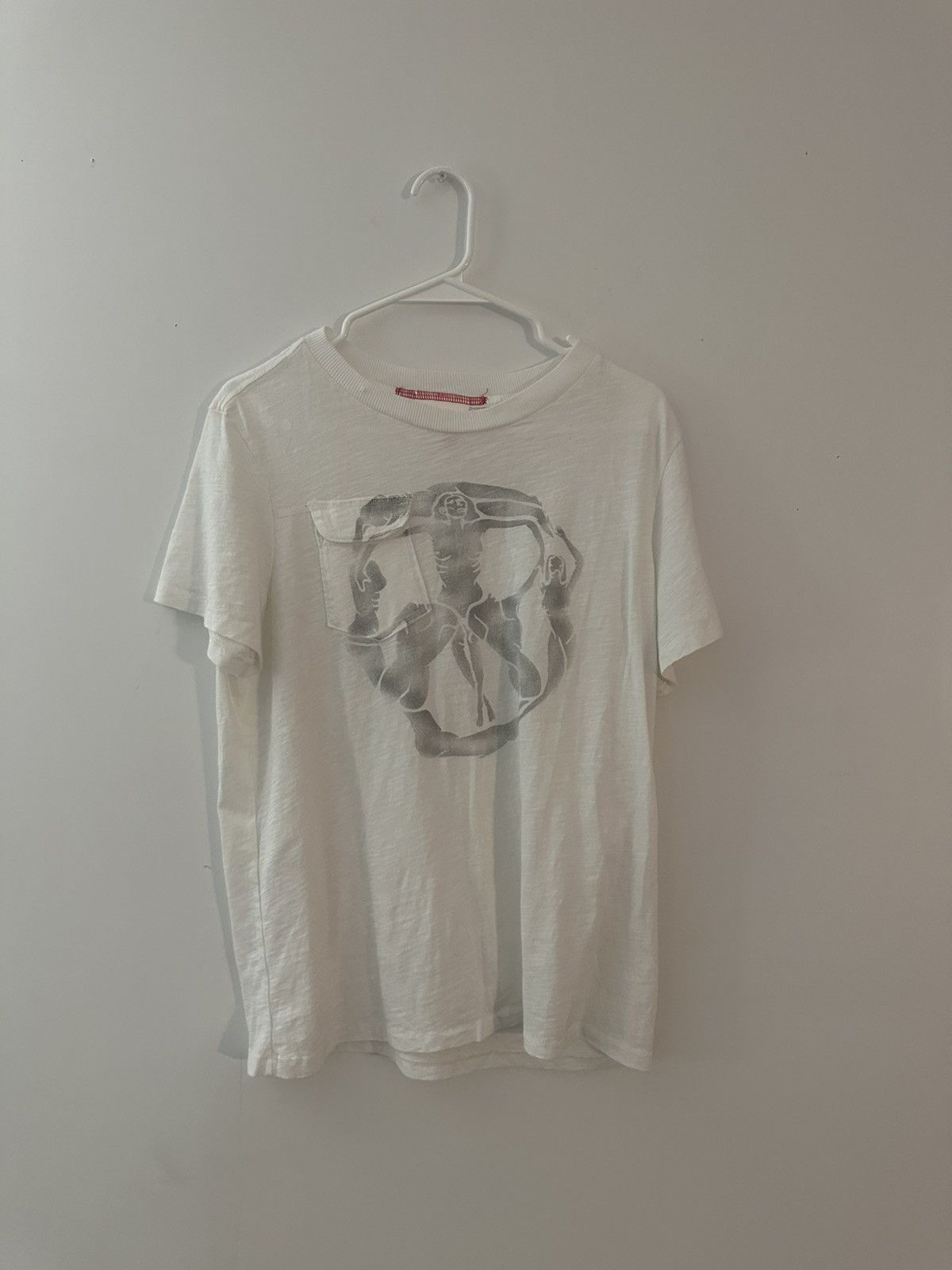 Yuremane Yuremane YET001 Bone Tee Size US XL / EU 56 / 4 - 2 Thumbnail