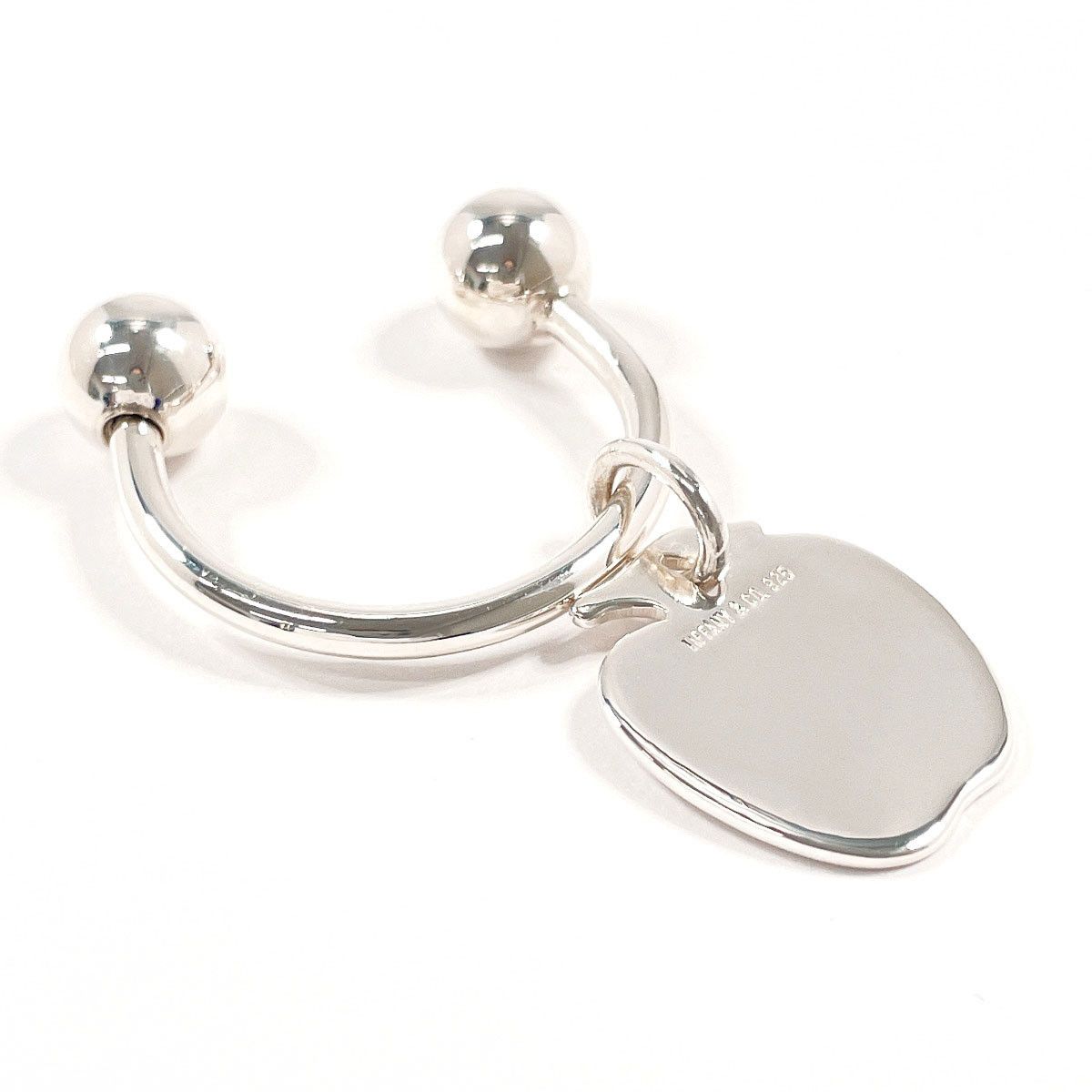 Tiffany & Co. Tiffany & Co. Tiffany&Co. Apple Silver925 Keyring Metal ...