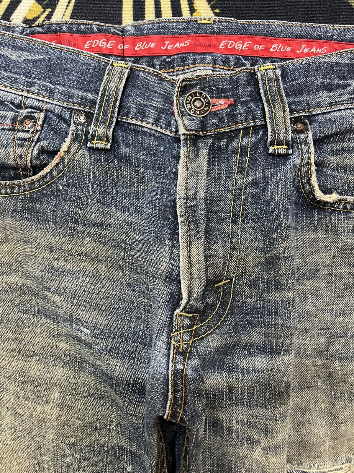 Edwin Vintage Edwin 503 Edge Mudwash Distressed Denim Size US 31 - 10 Thumbnail