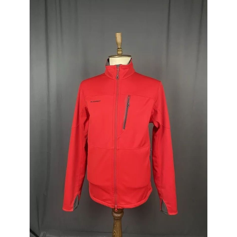 Mammut MINT! Mammut Men's Red Softshell Jacket Size XL Size US XL / EU 56 / 4 - 5 Thumbnail