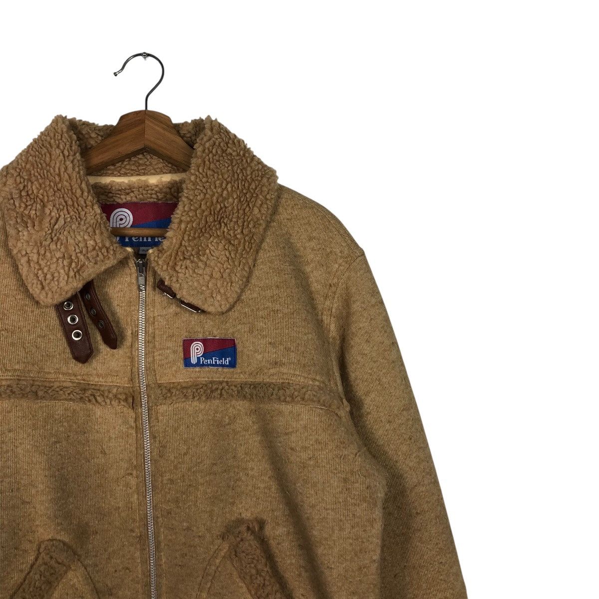 Japanese Brand 📌Vintage Dip Pile Sherpa Fleece Jacket Penfield Size US M / EU 48-50 / 2 - 7 Thumbnail