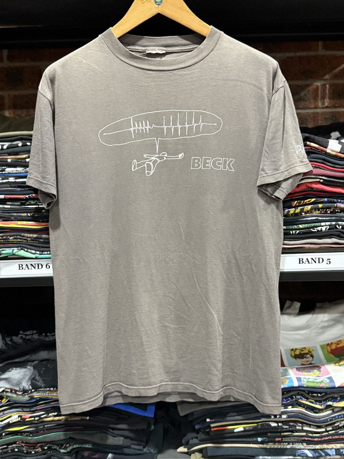 Band Tees × Vintage Vintage Beck American Rock Musician Faded Tee Size US M / EU 48-50 / 2 - 1 Thumbnail