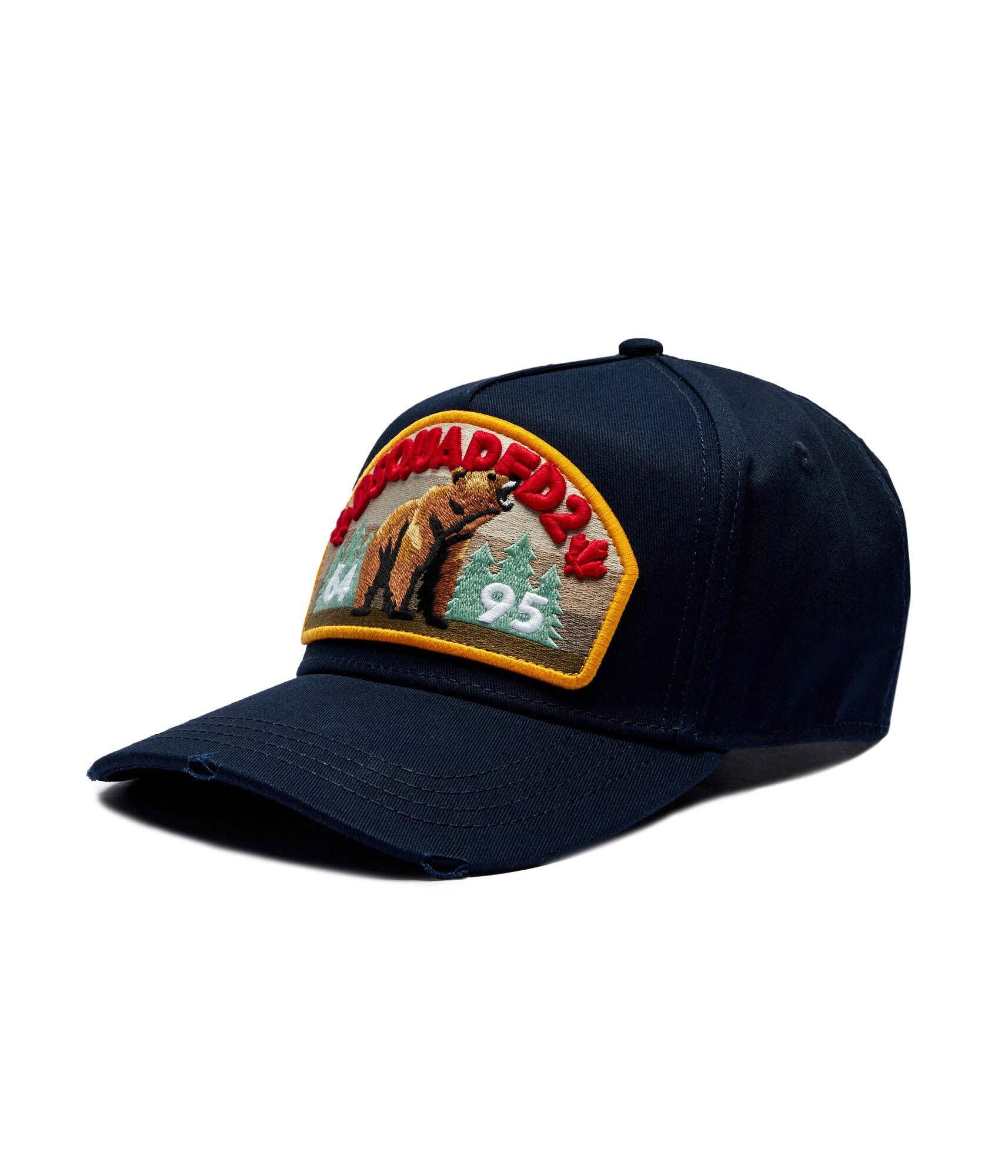 Dsquared2 o1s22i1n0325 Size: OS / Baseball Cap / Hat in Blue Size ONE SIZE - 1 Thumbnail