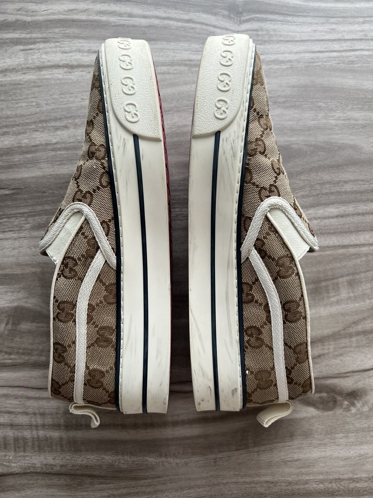 Gucci Gucci Tennis 1977 Beige Ebony Size 9 Men’s/ 10.5 Women’s Size US 9 / EU 42 - 3 Thumbnail
