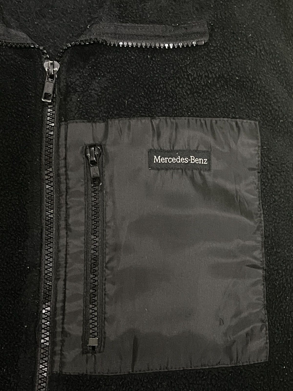 Mercedes-Benz Vintage Mercedes Benz Fleece Vest Size US M / EU 48-50 / 2 - 4 Thumbnail