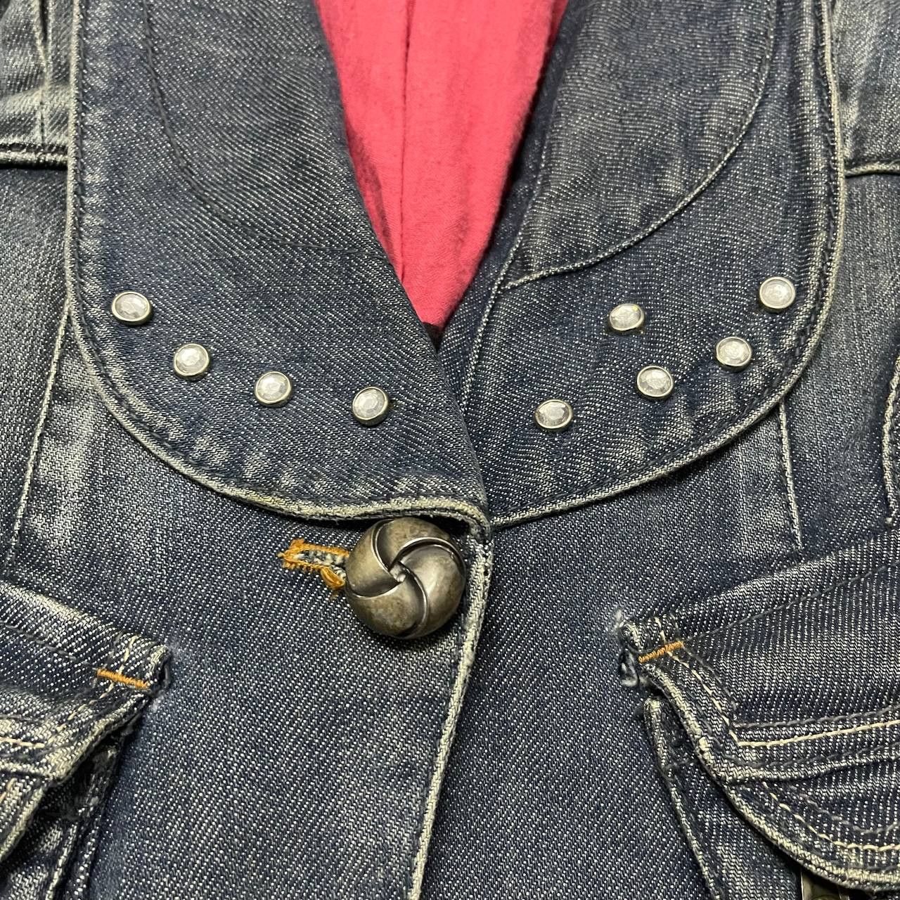 If Six Was Nine Vtg Mcginnn Denim Indigo Jacket If Six Was Nine Inspired Size XS / US 0-2 / IT 36-38 - 5 Thumbnail