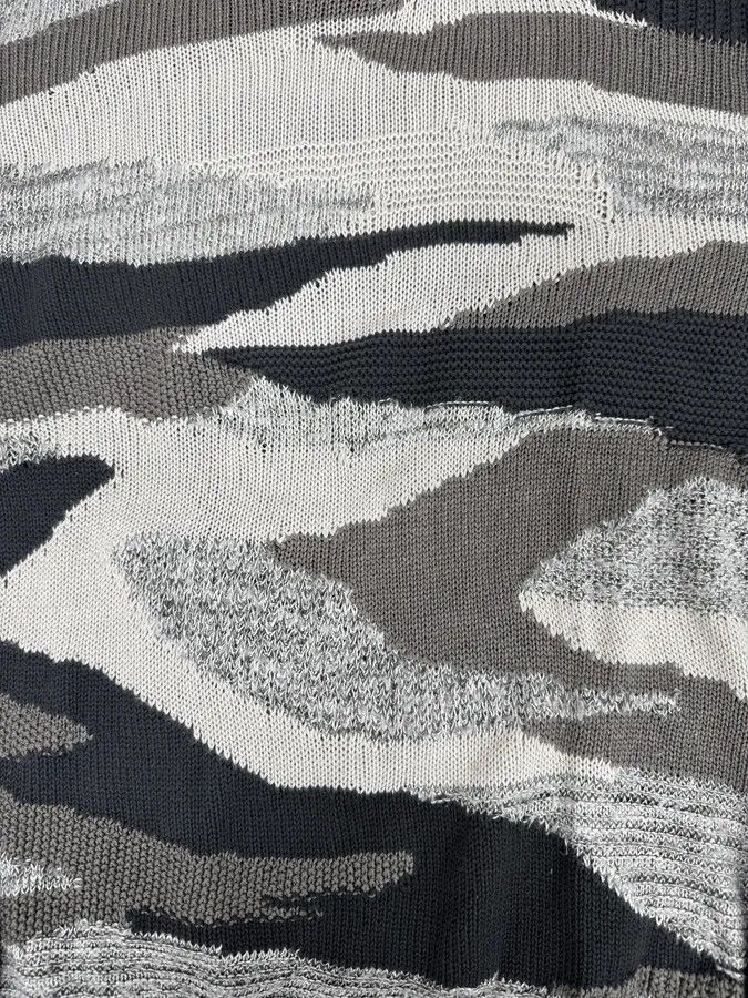Emporio Armani 2010s Emporio Armani Camo Military Sweater Size US S / EU 44-46 / 1 - 7 Thumbnail
